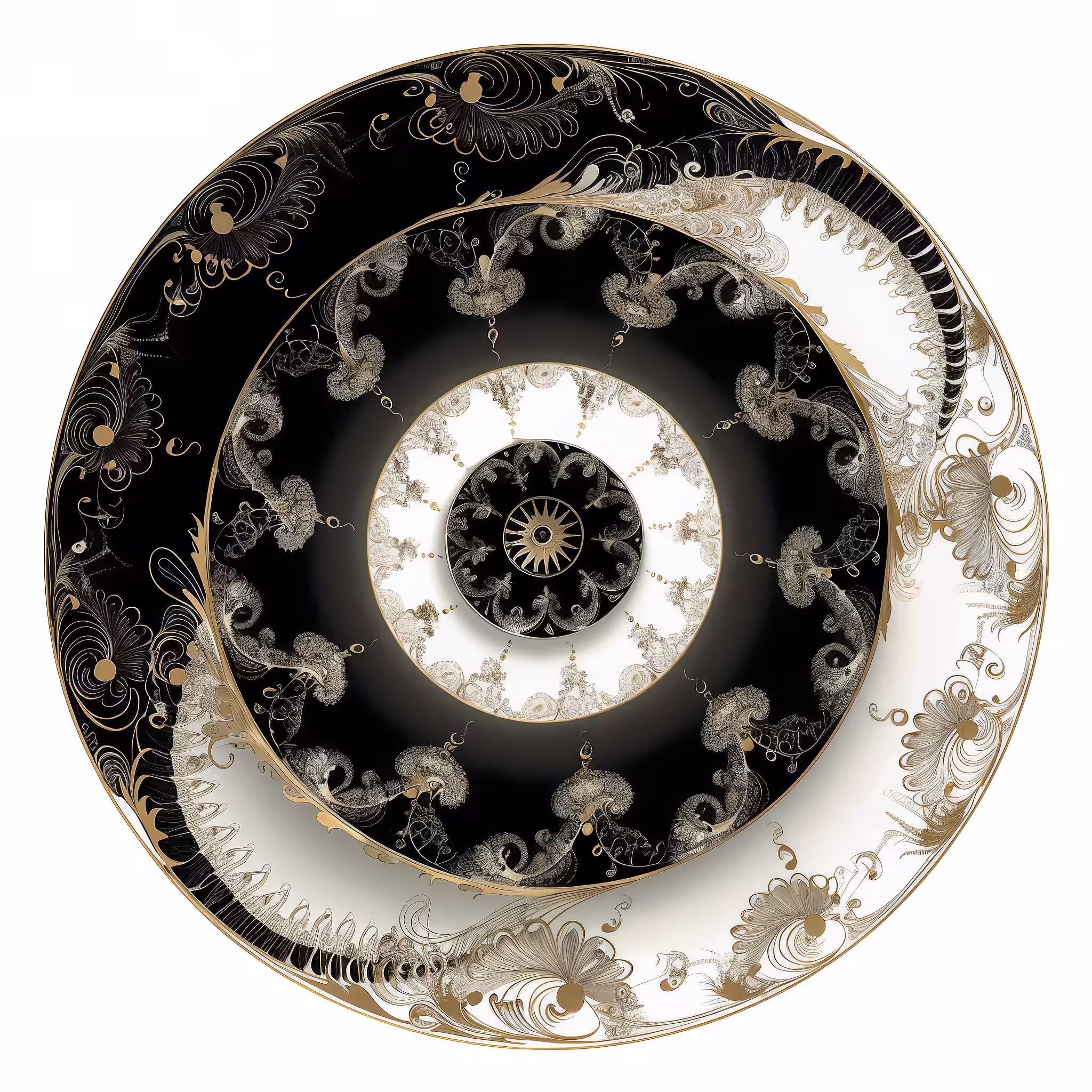Oriental Circular Designs #34