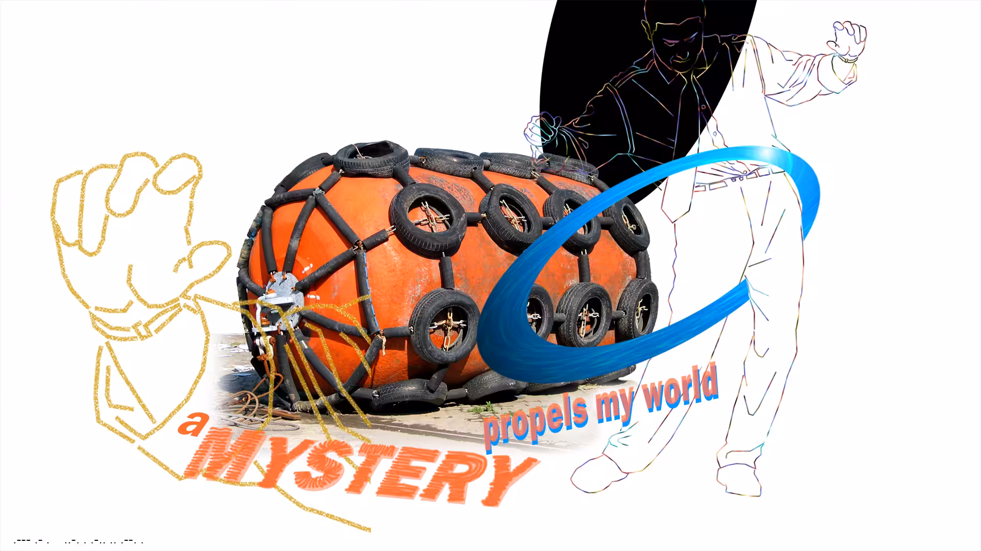 A mystery propels my world