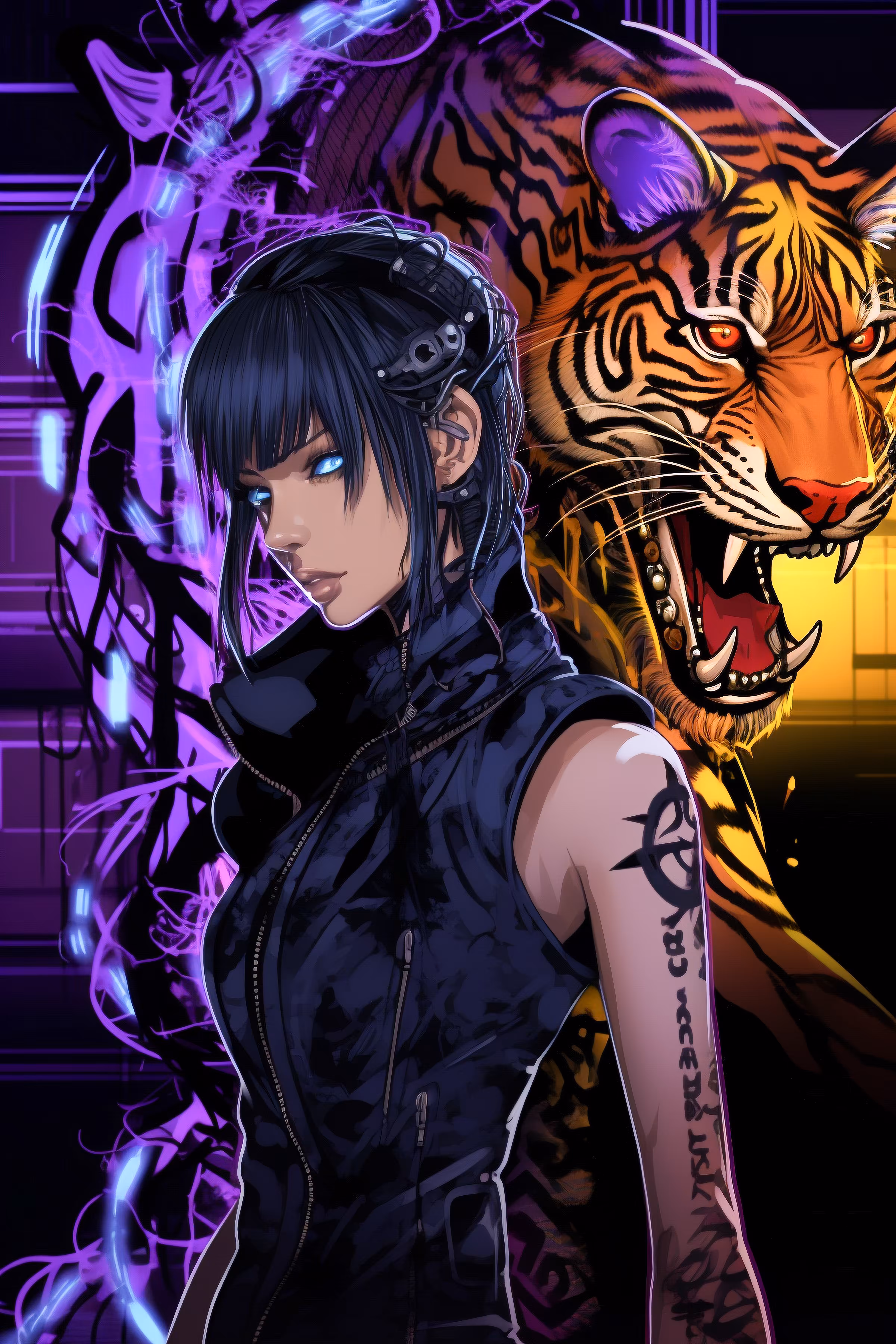 Tiger tamer's older sister