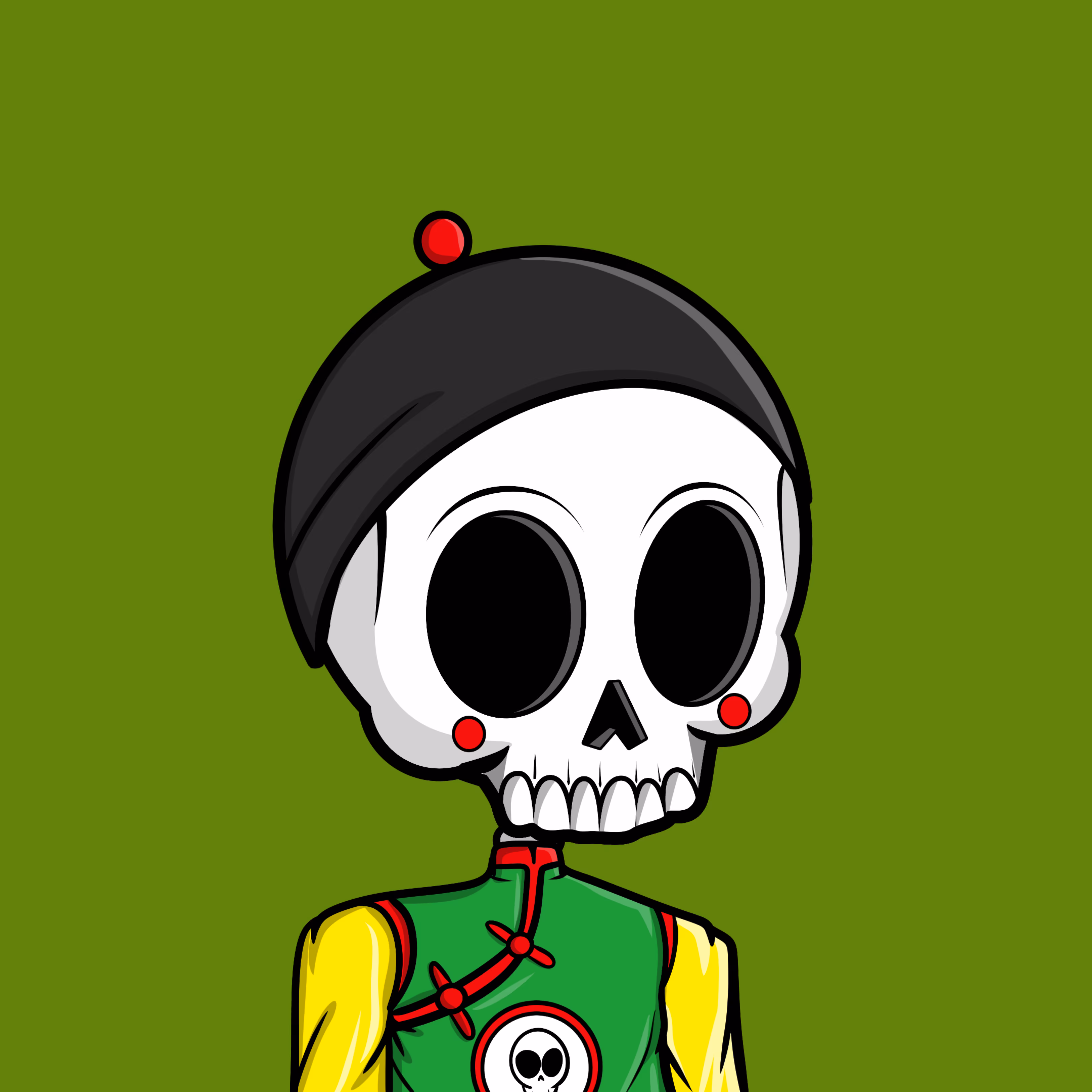 Edgar The Skeleton - Chiaotzu #280