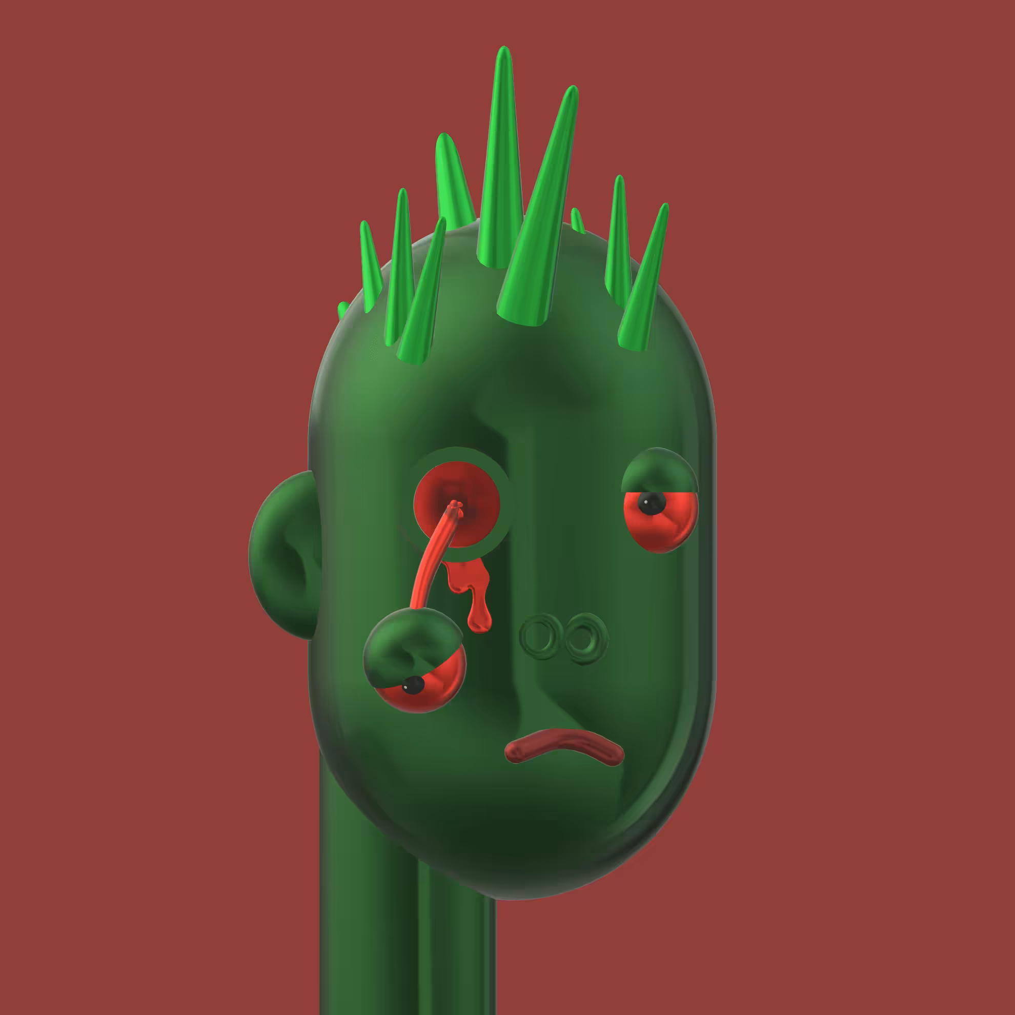 3D Metal Punks #38