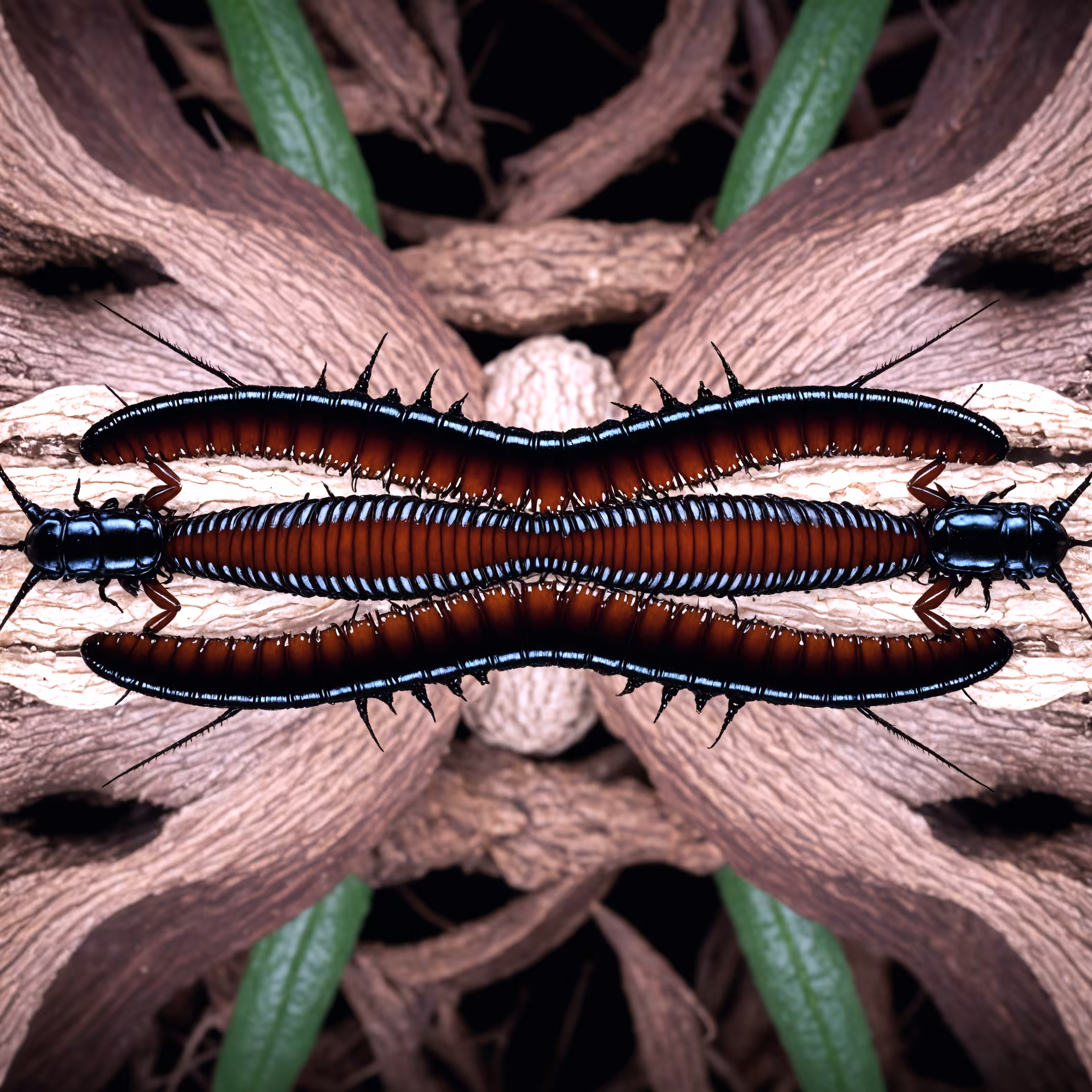 Centipede Millipedes Arthropods 8K