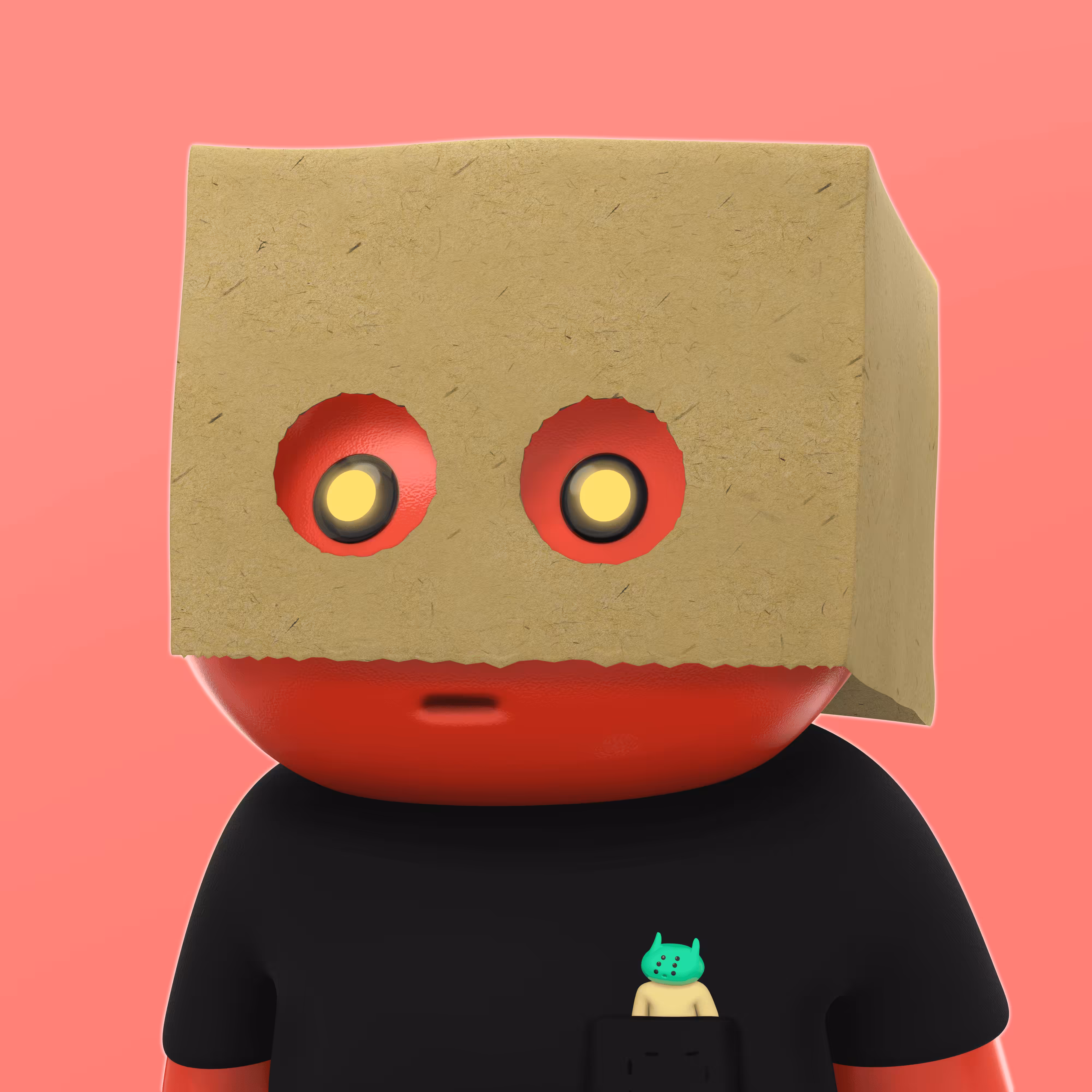 3D alien fren #3499