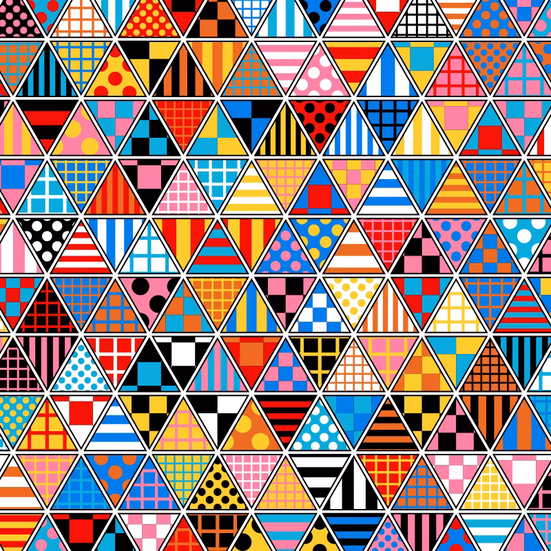Triangle Tile #11