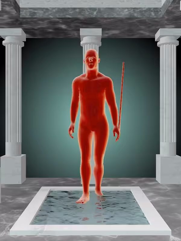 HeavenComputer: The Receding Fiery Red Man #3977