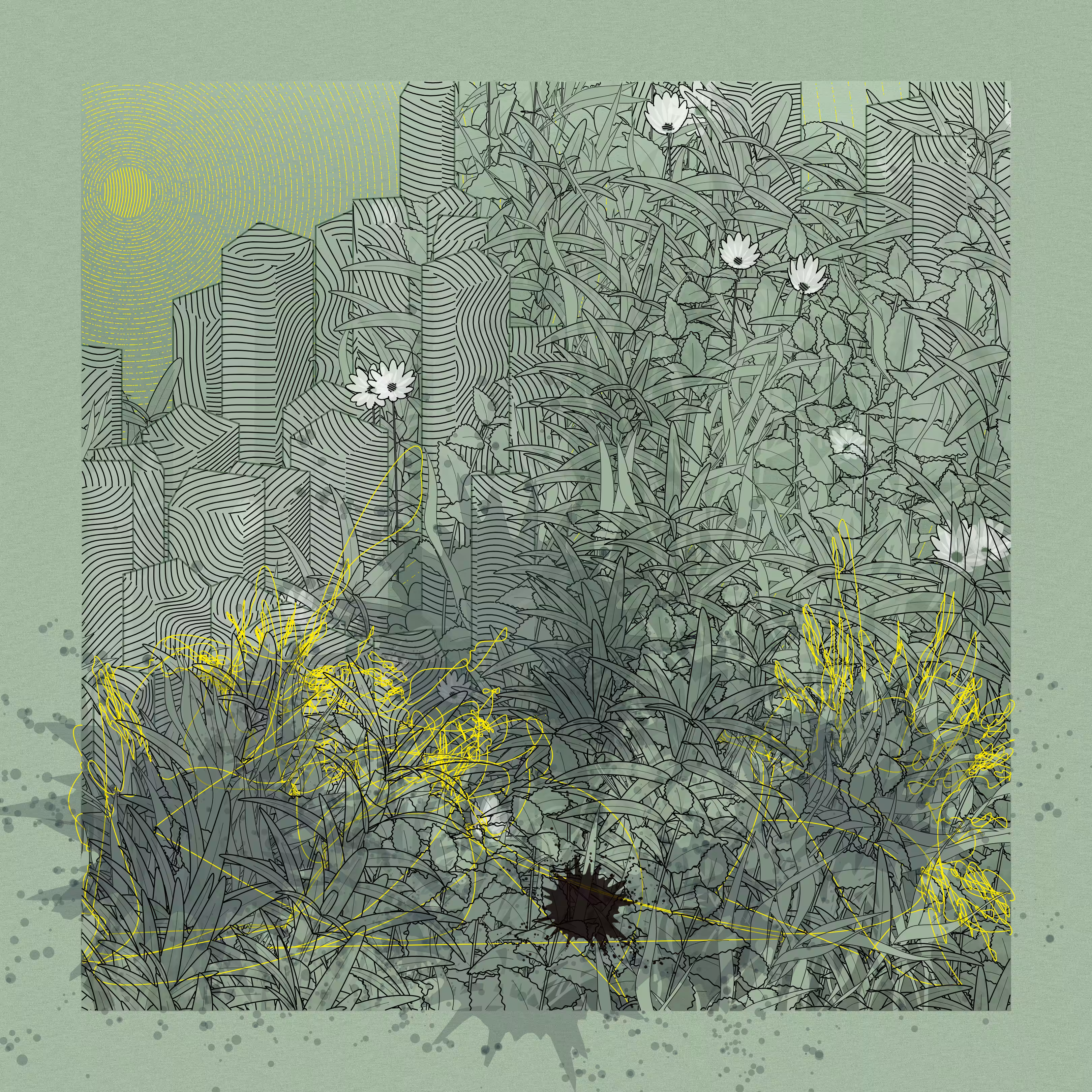 Landscape with Carbon Capture #1003