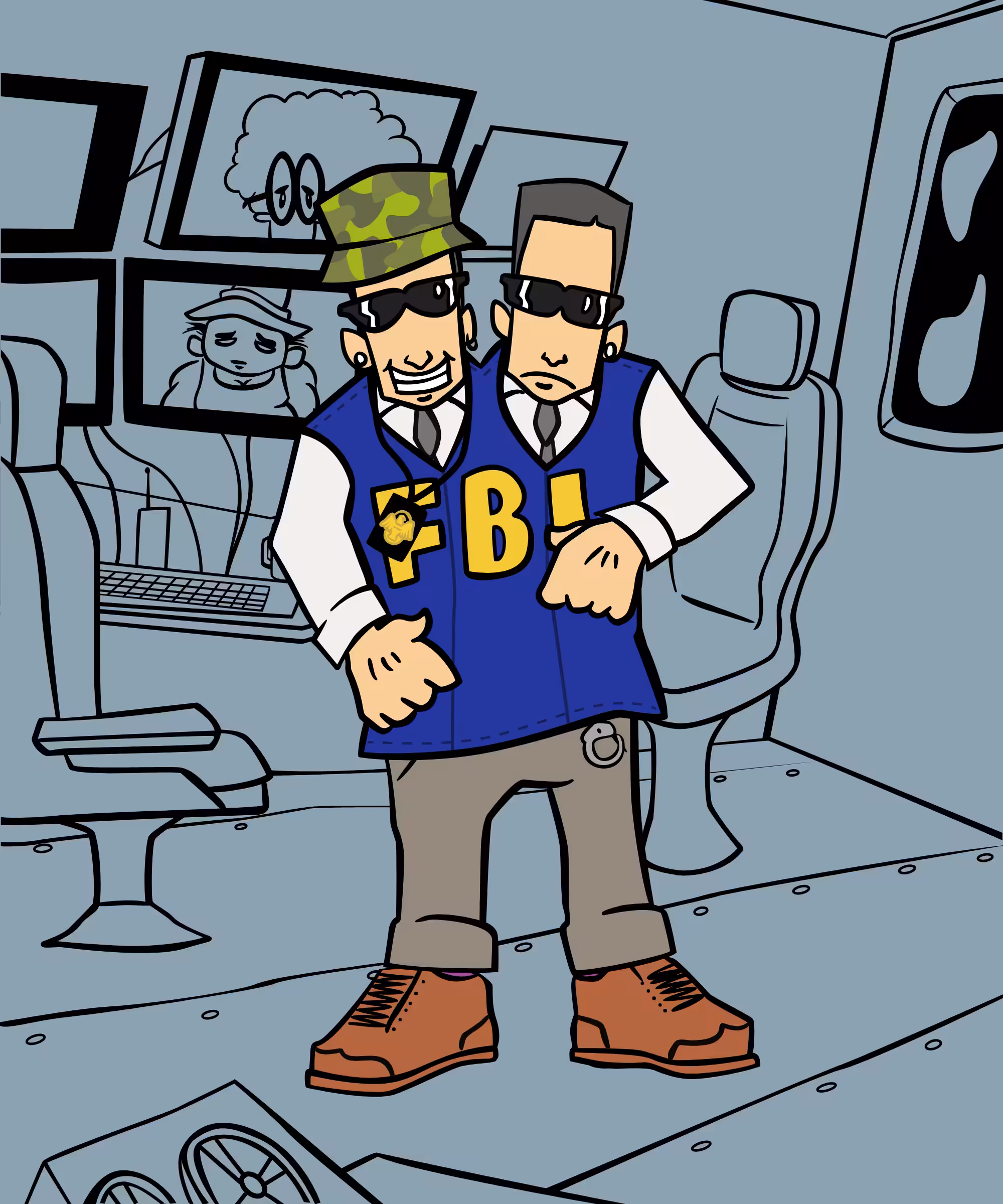 Agents Brown and Knows #1038