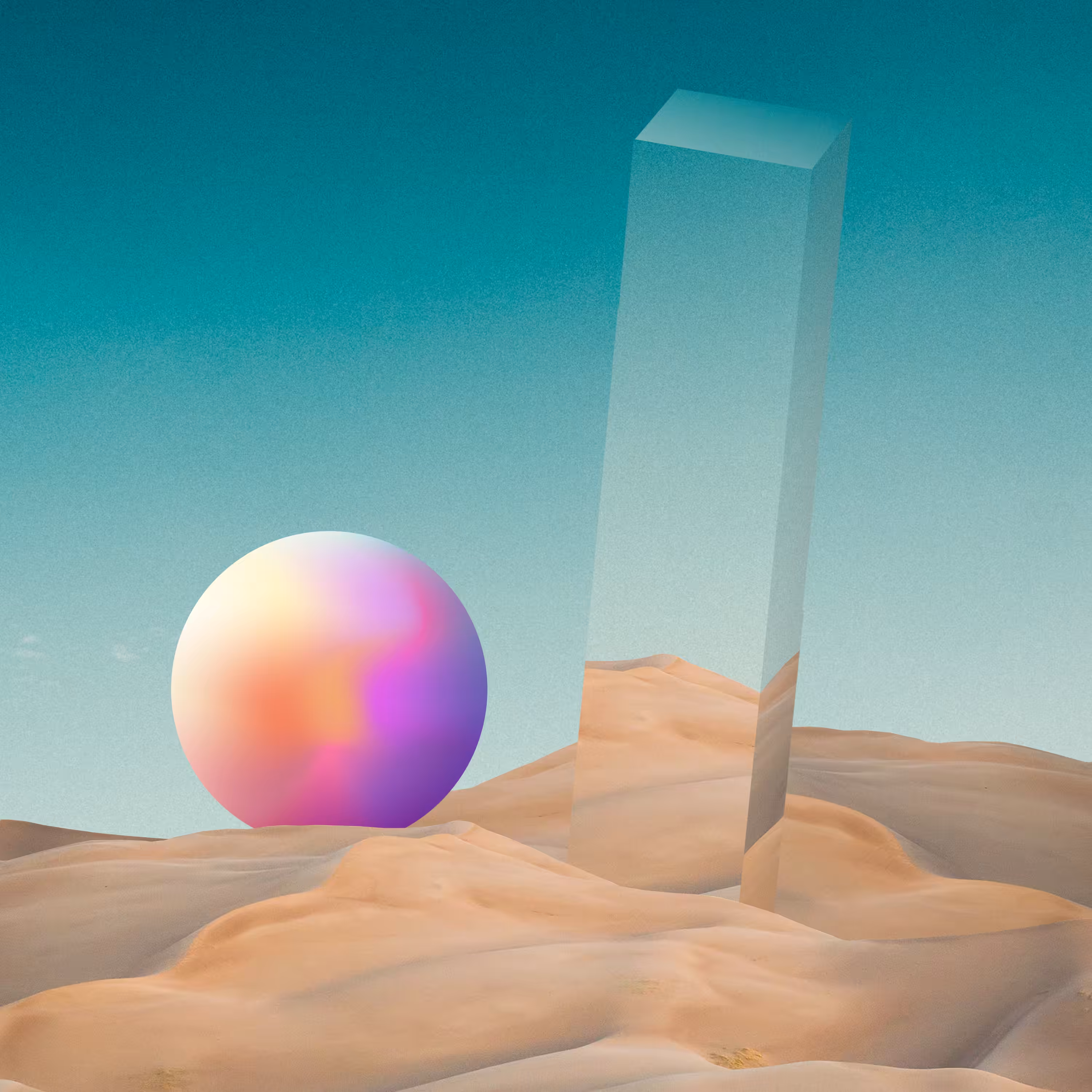 A not so peculiar landscape for a gradient