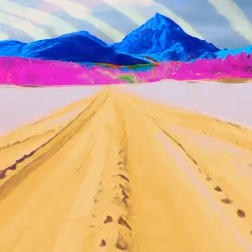 Generated Glitch Landscape #150
