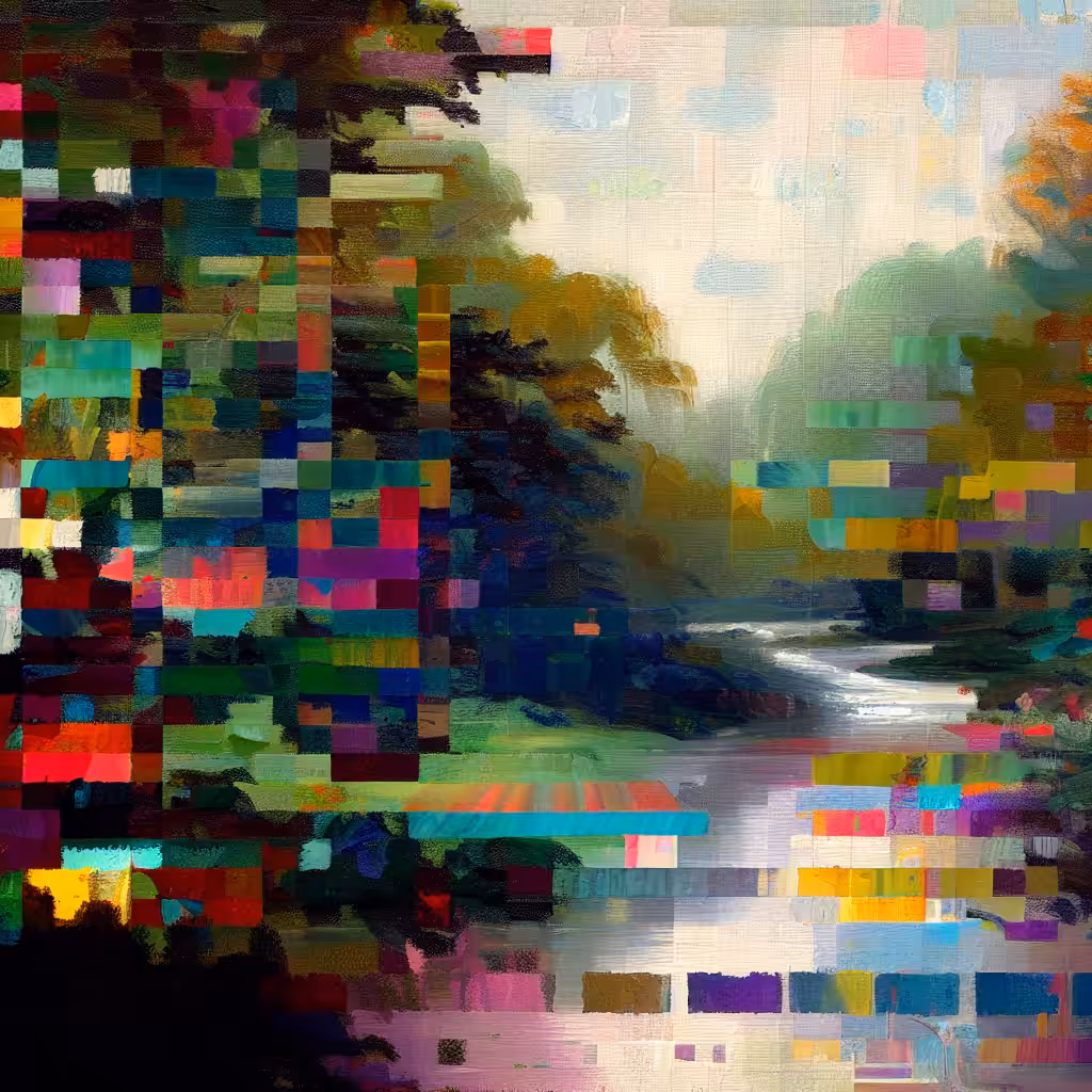 Bronx River Landscape | Pixel Vision