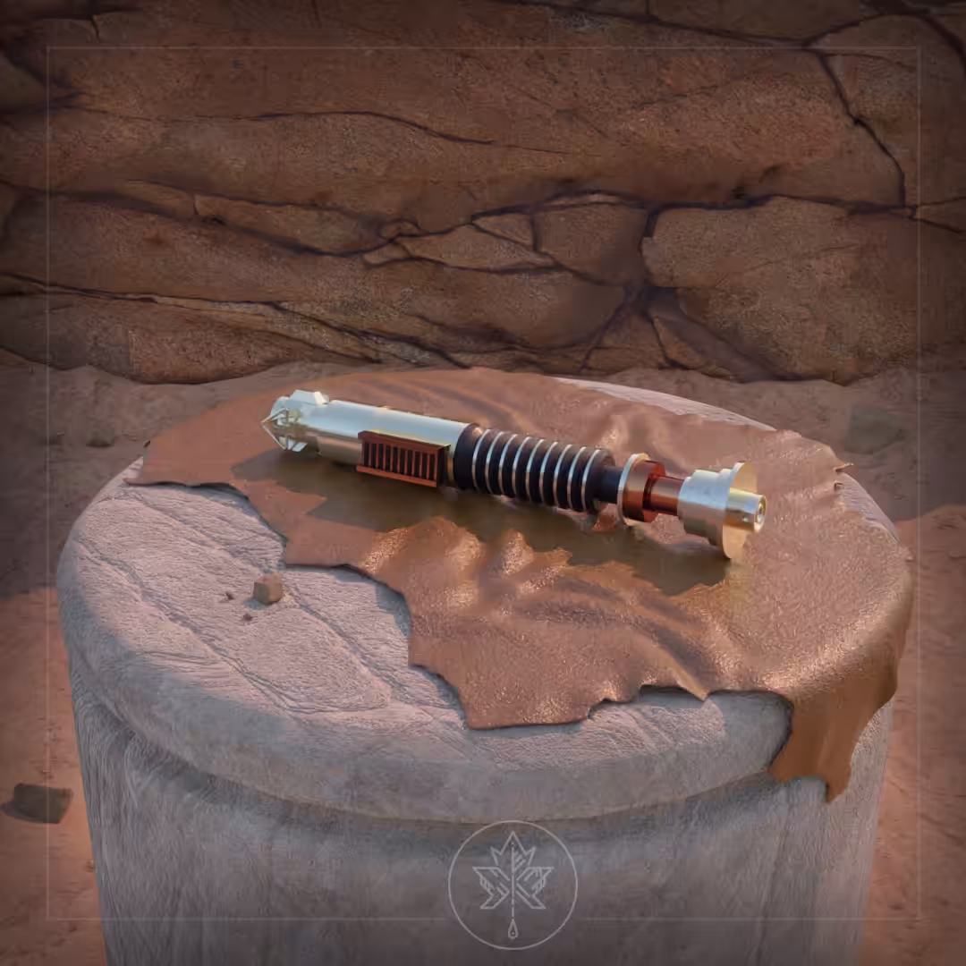 -- Luke's Green Lightsabre --