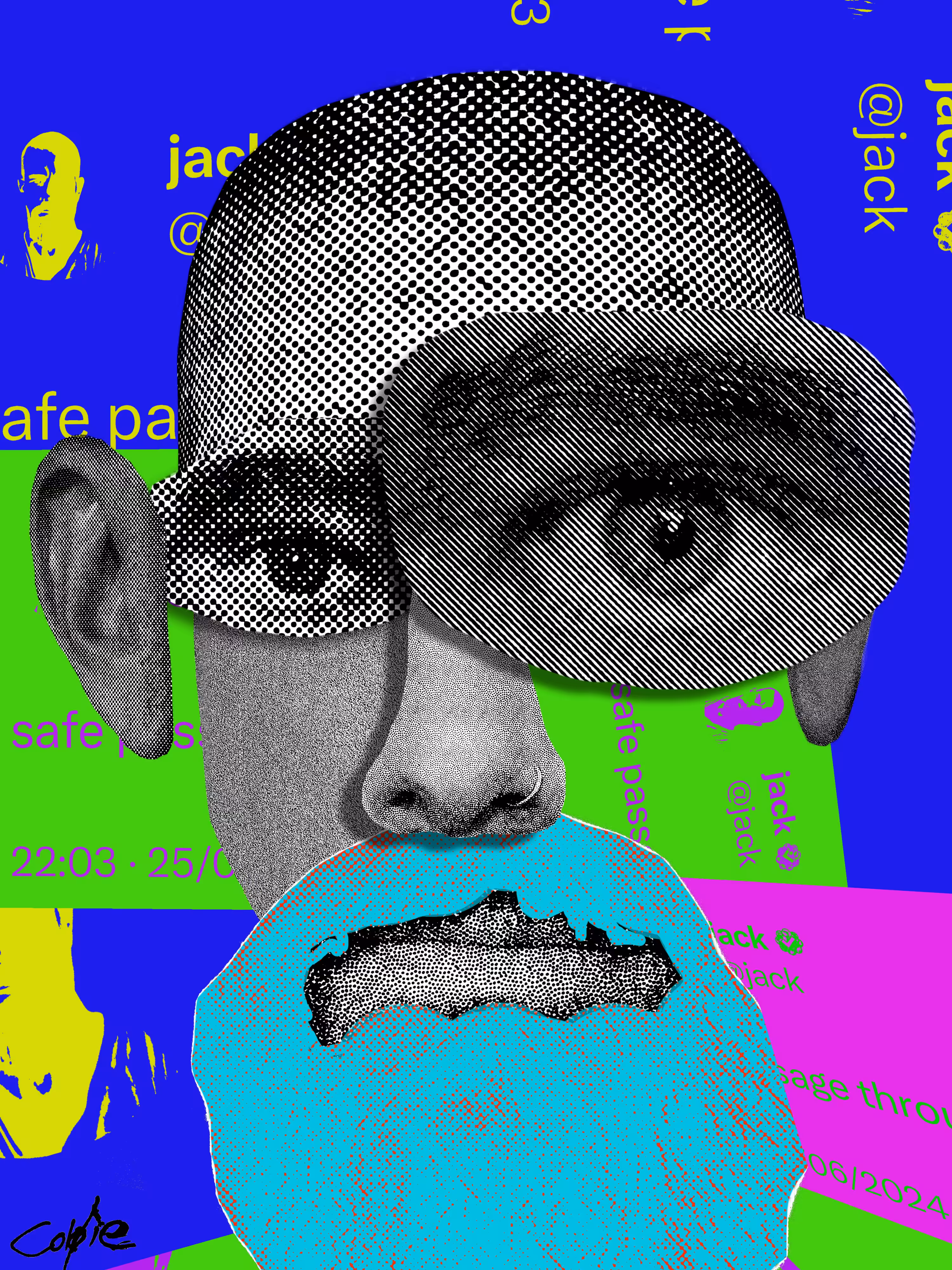 Jack Dorsey - Decentral Eyes - Safe Passage Variant - 69/240