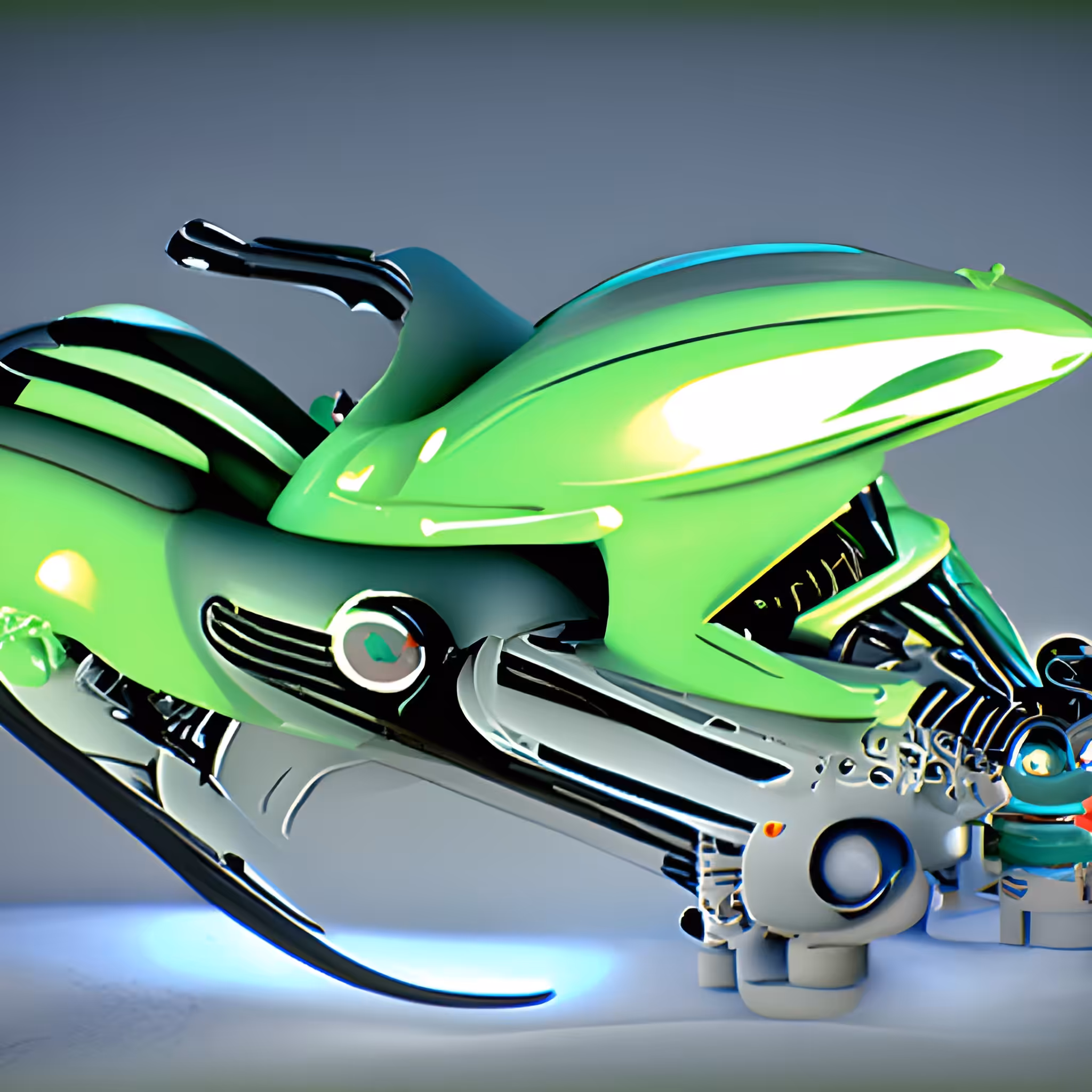 Cyber Cafe Racer #10