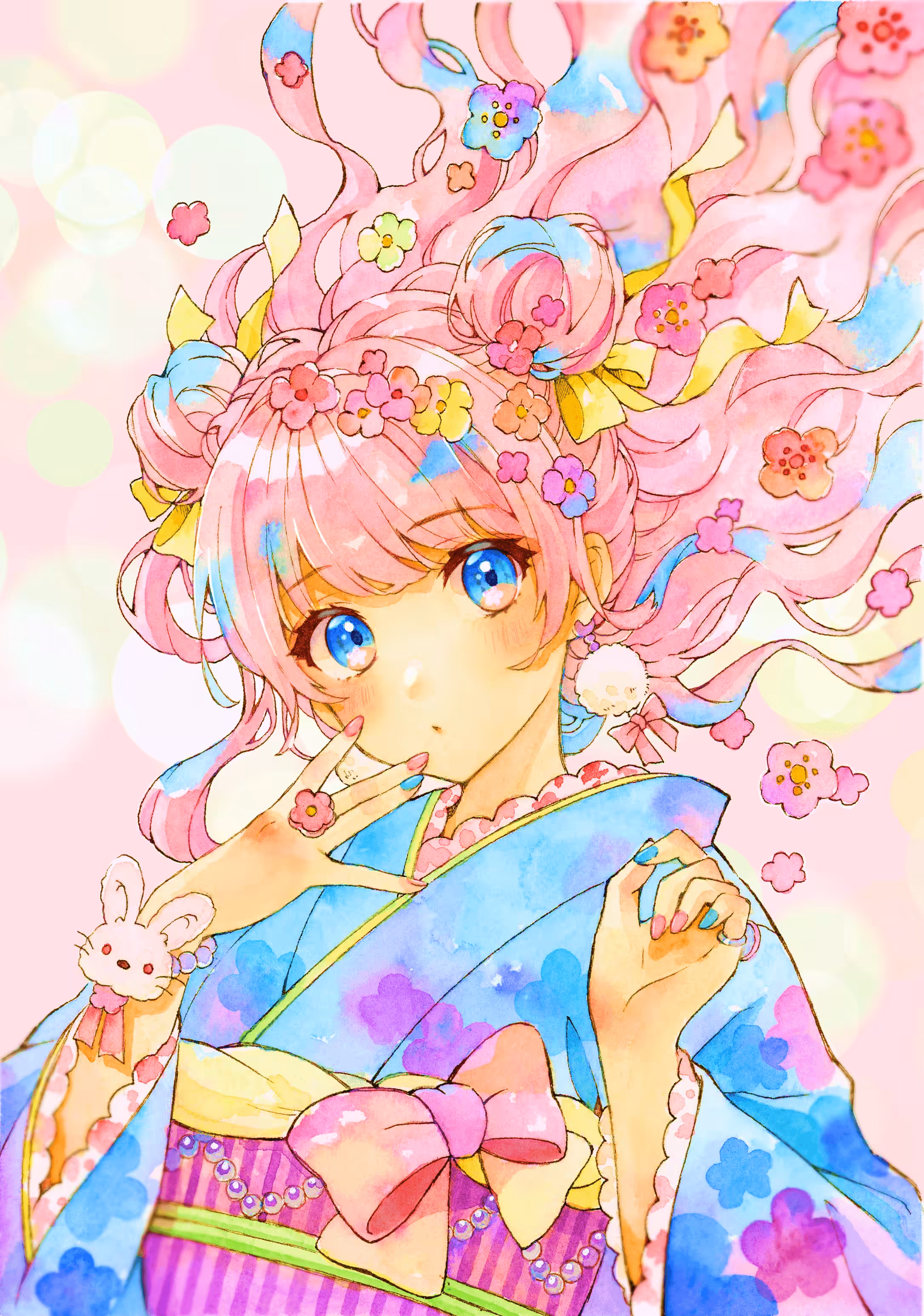 Crypto Kimono Girls #007