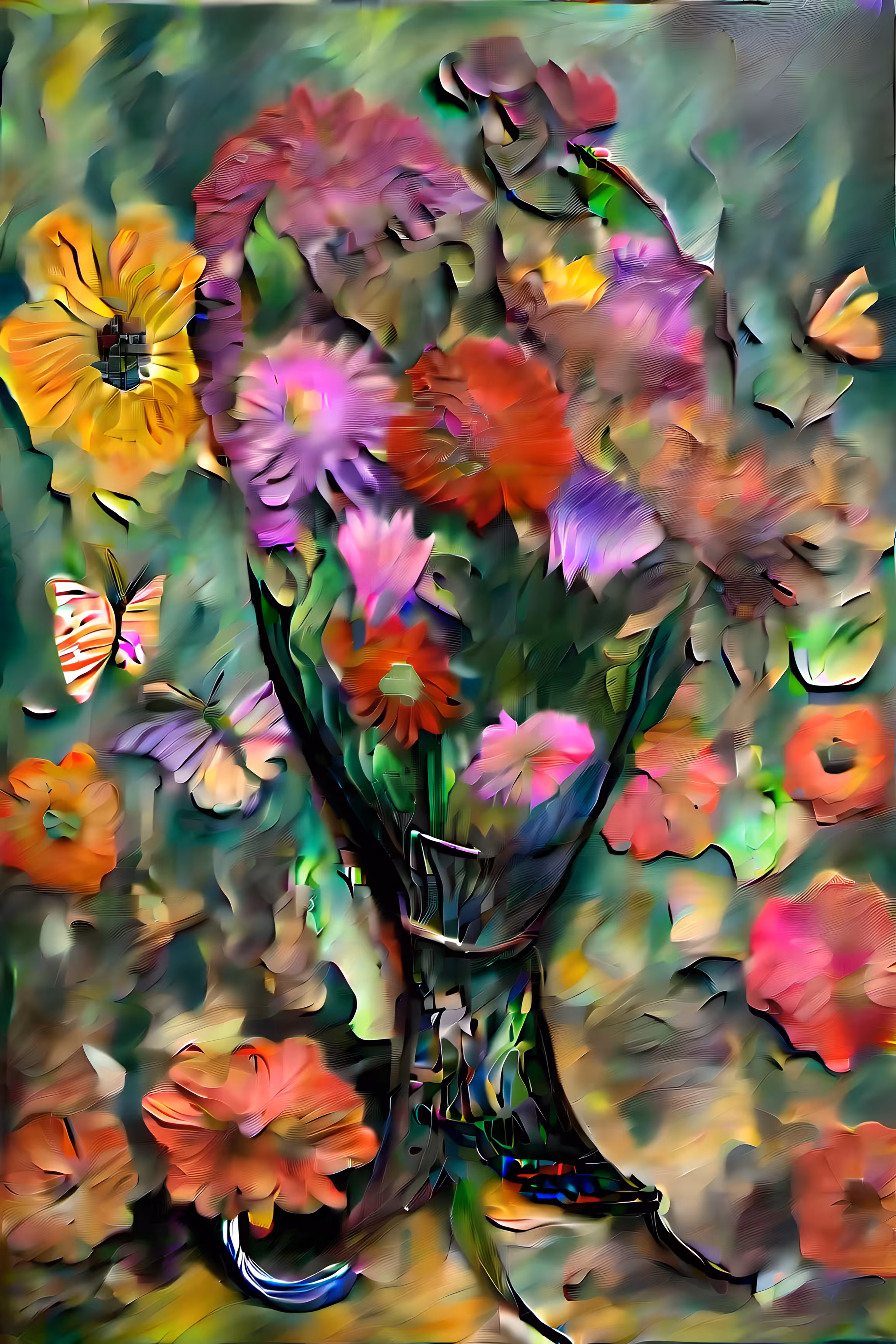 Flower Harness  #100