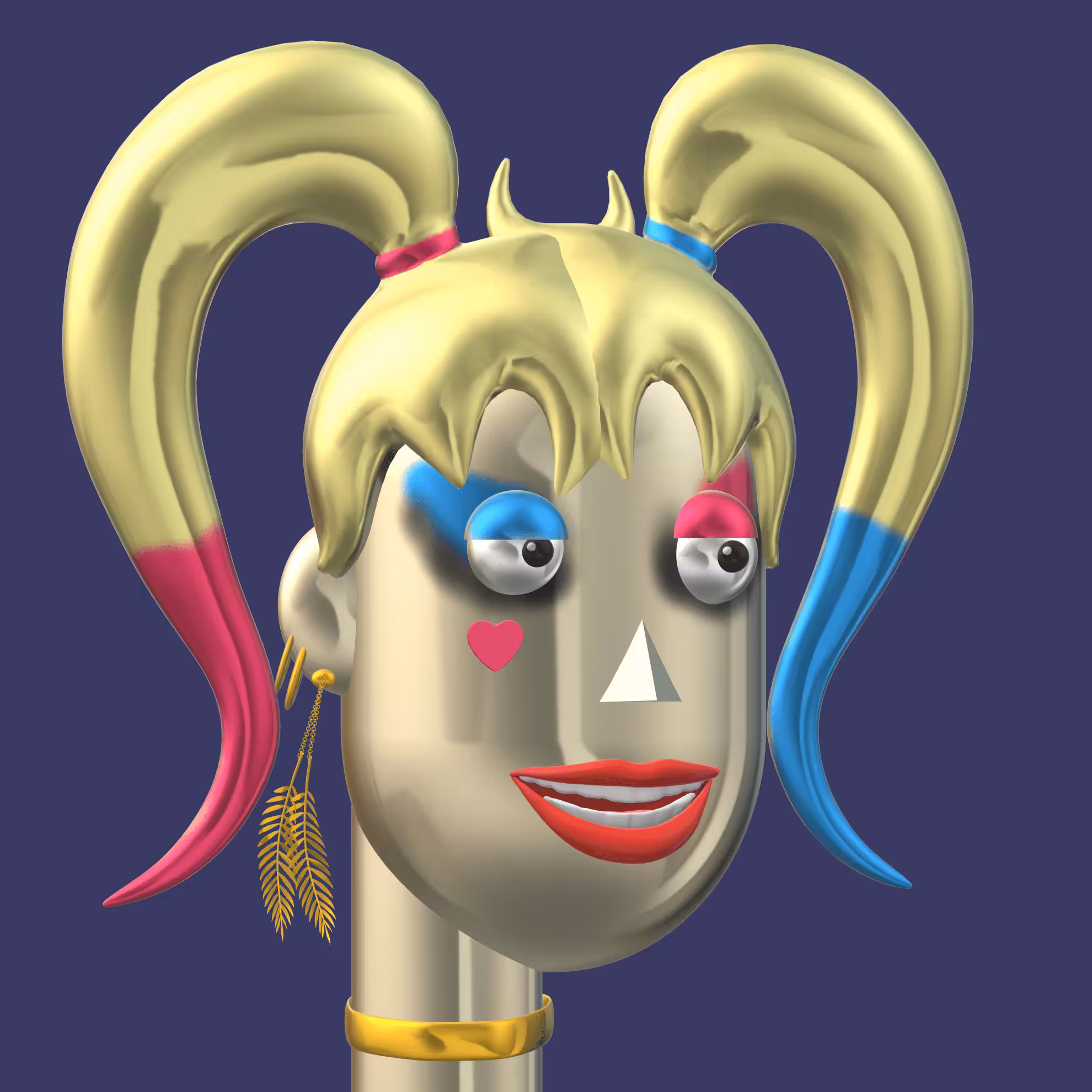 3D Metal Punk #23