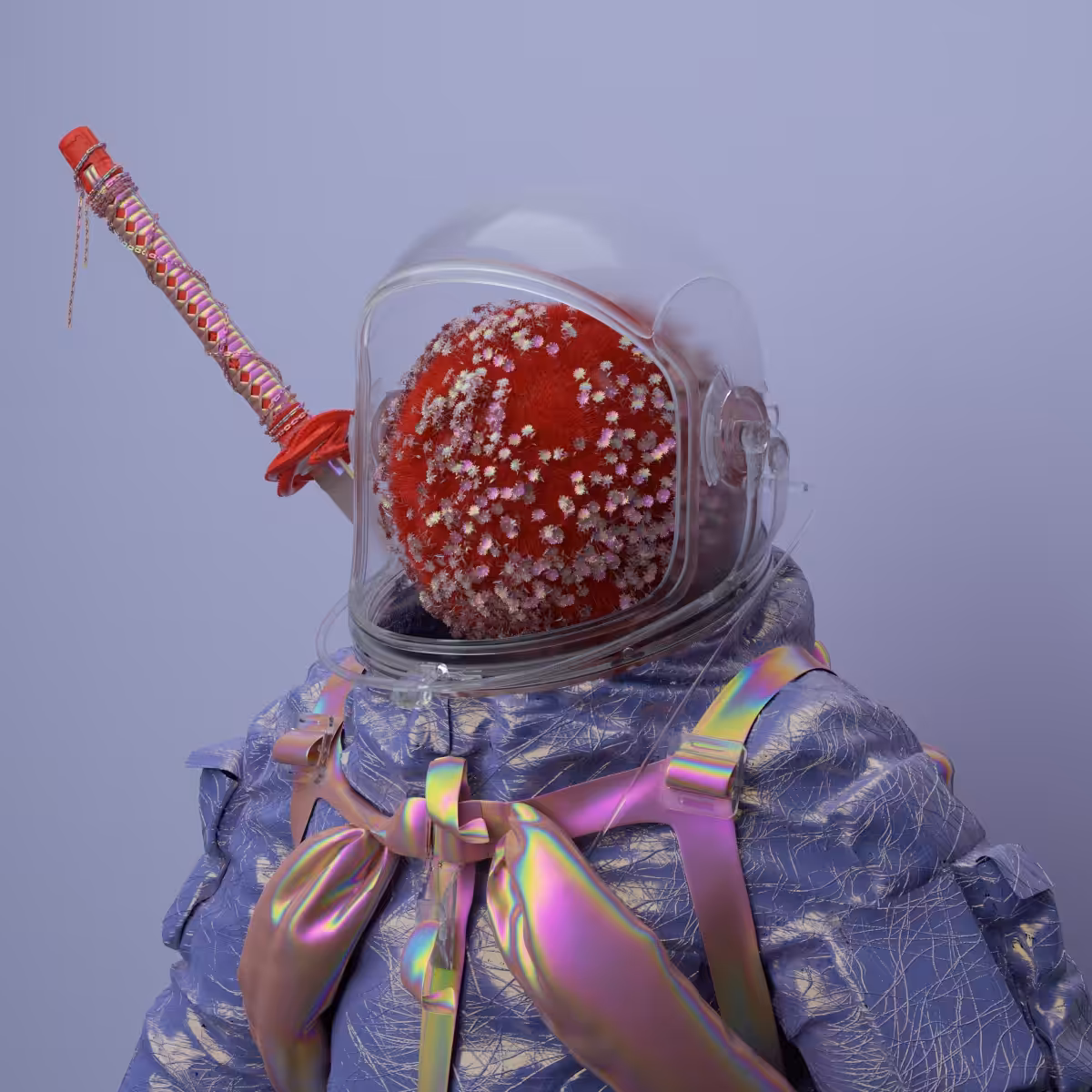 Portrait photograph from space man No.20(kitana)