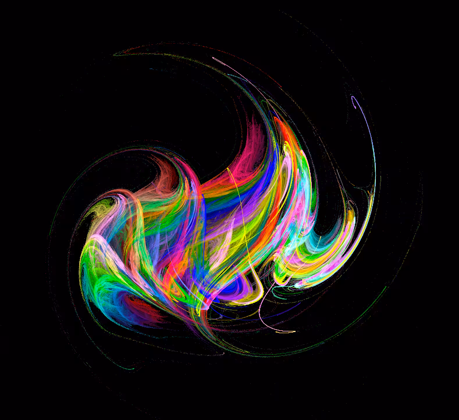 Raw Fractal Series - #066 - Eternal Flame