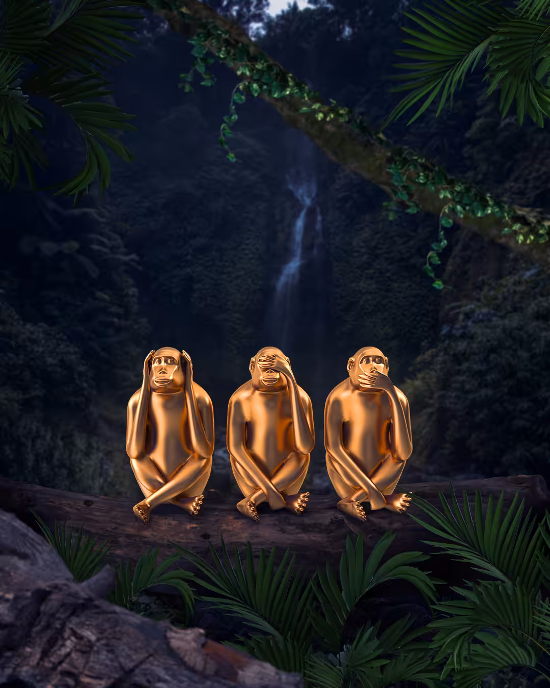 Dreamverse: Three Golden Monkeys