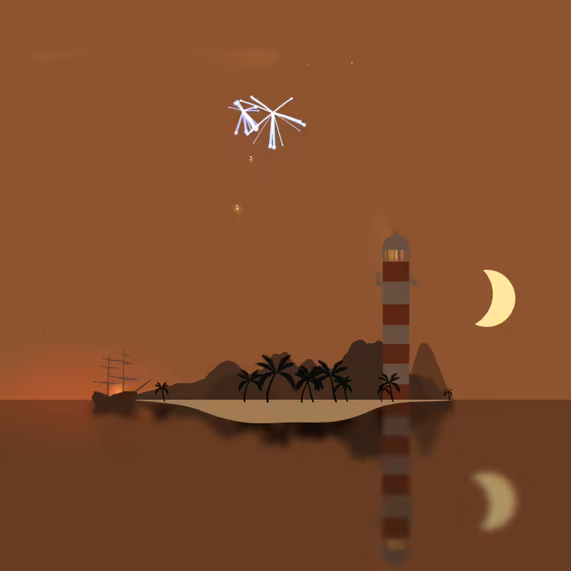 Fireworks Island #66