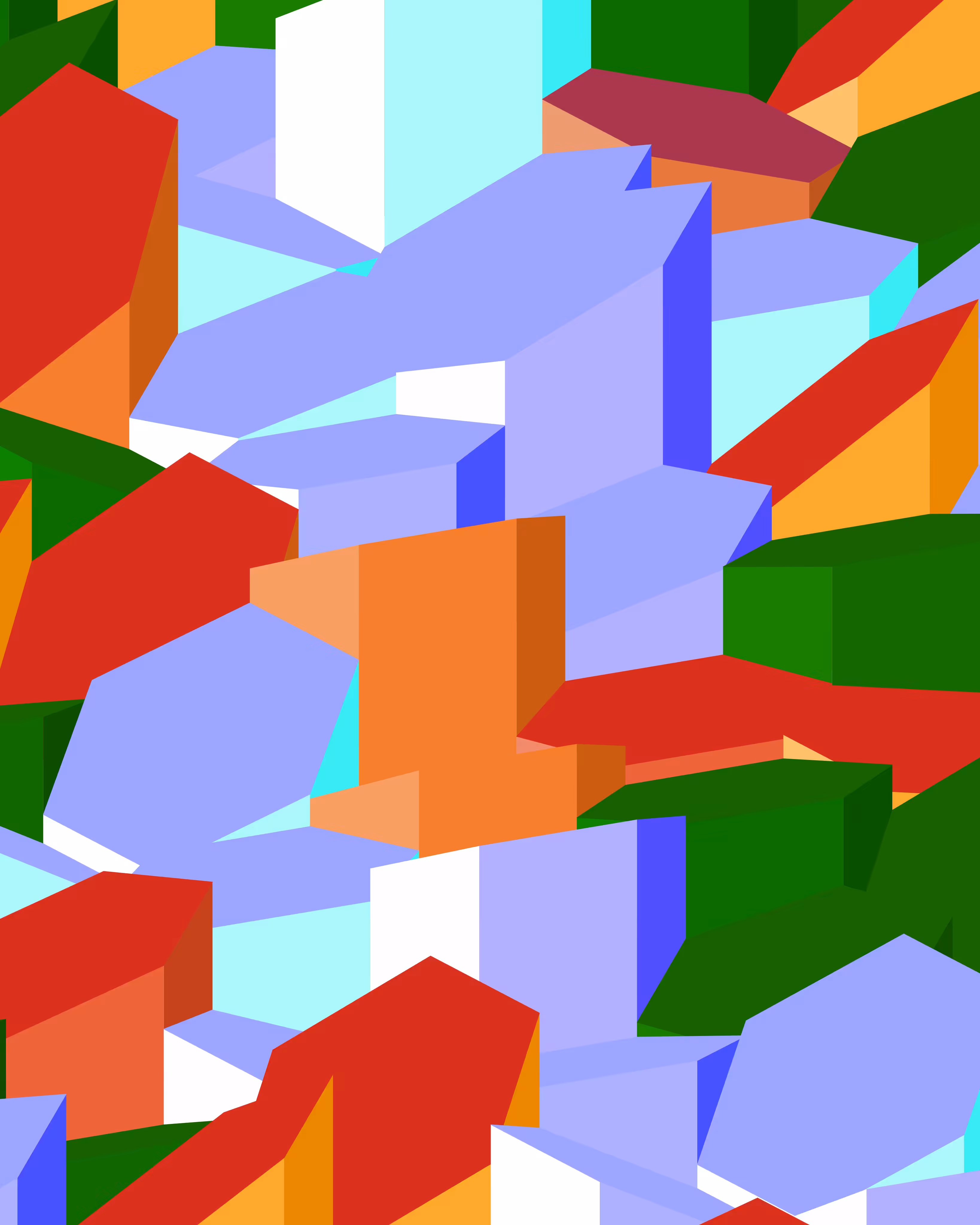 Hexagones Landscape #362