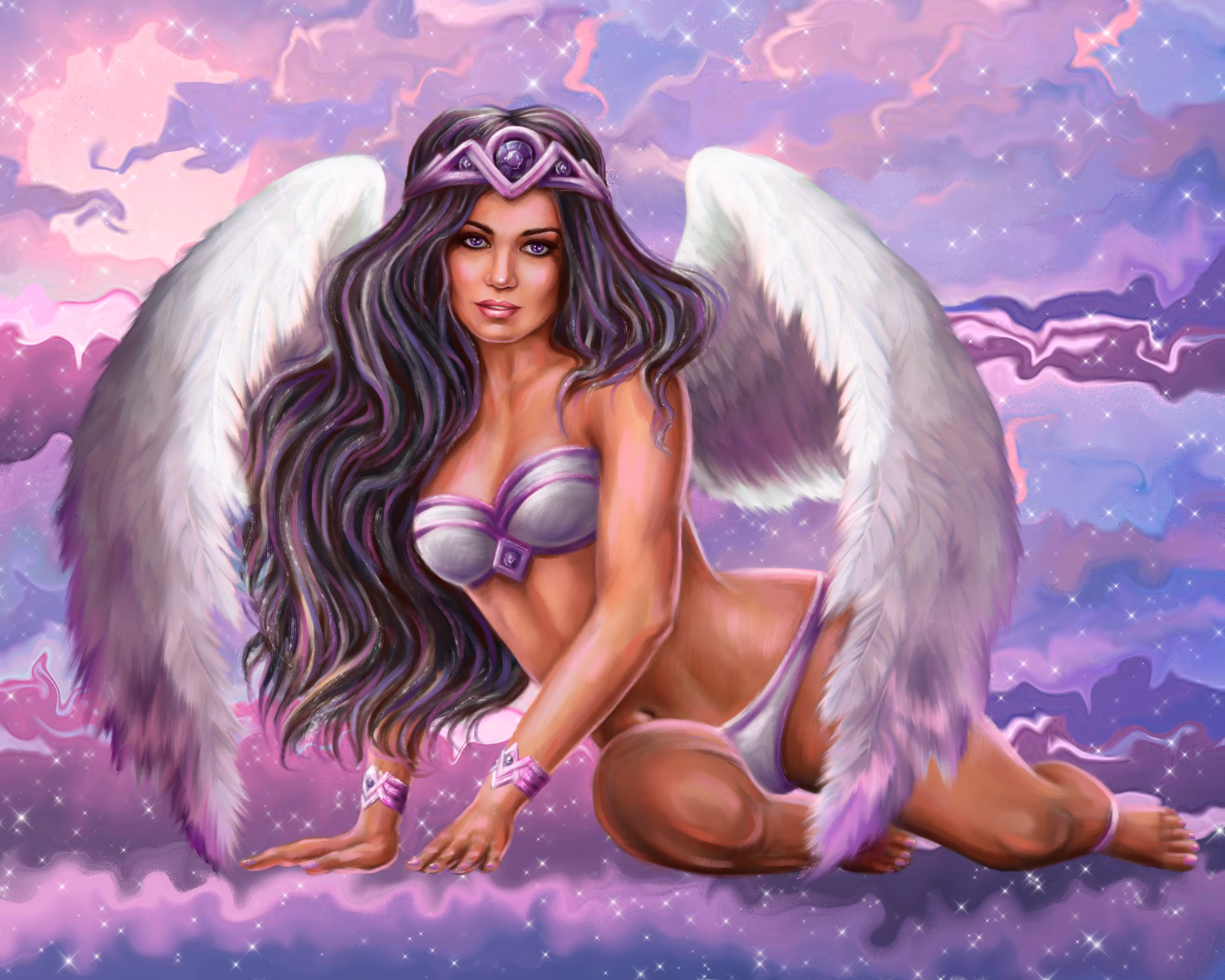 Purple Angel