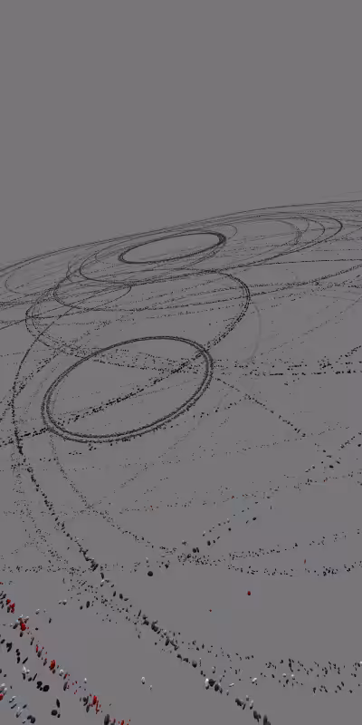 circle drops - 'the passenger' sketches #80