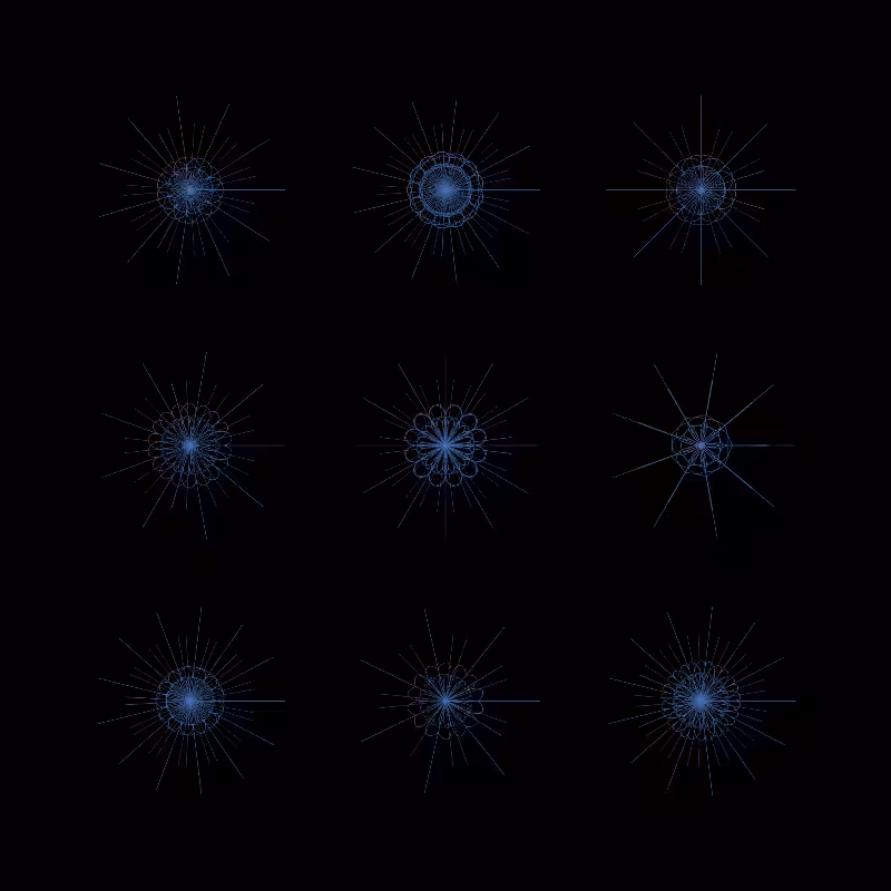Snowflakes #13