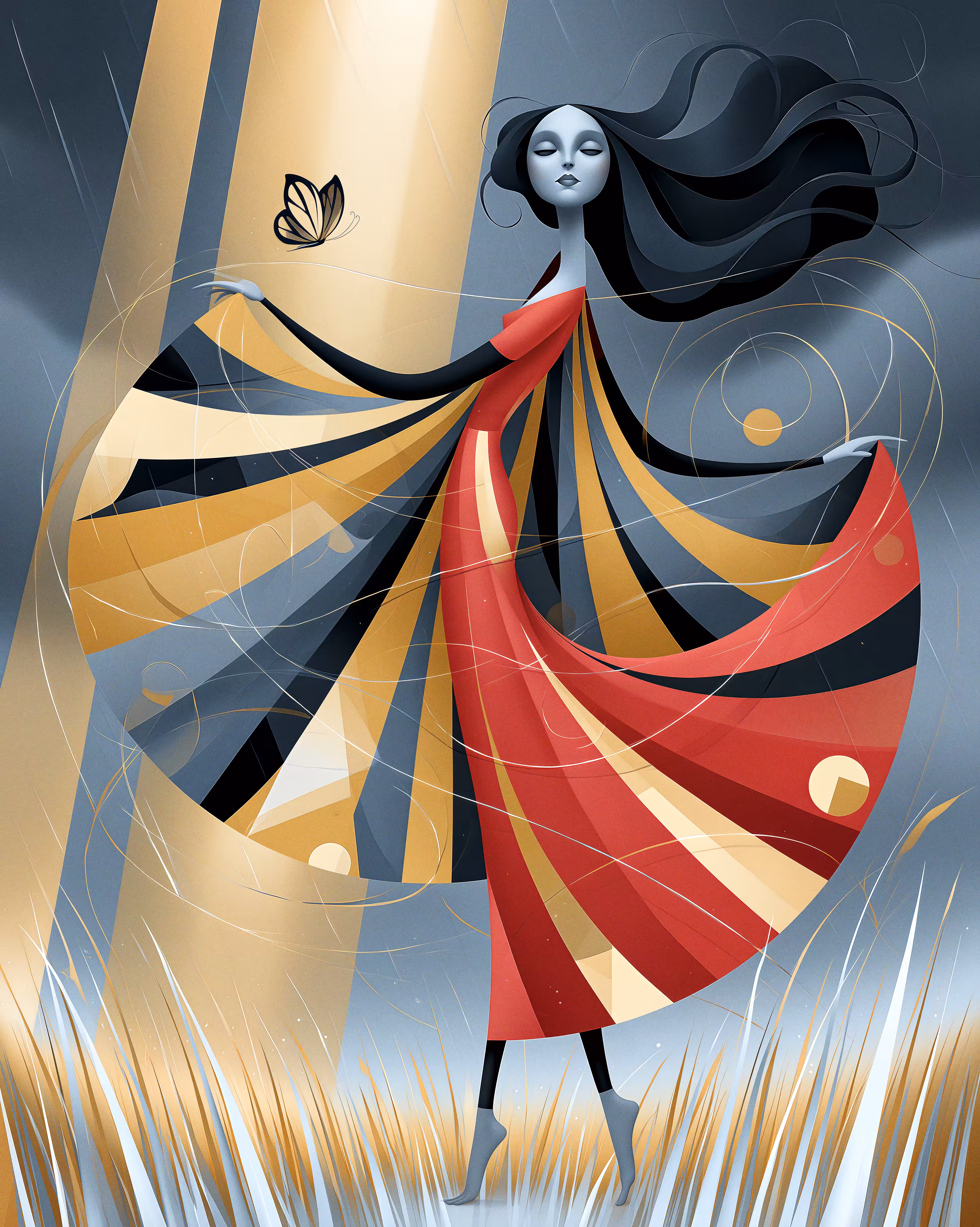 She Who Dances with Light.
