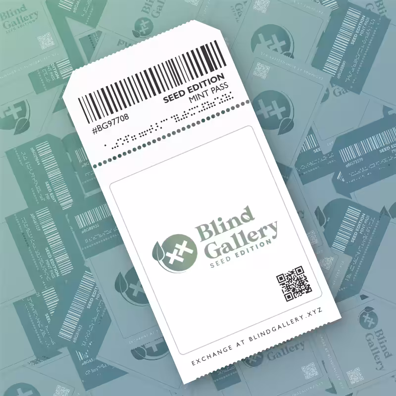 Blind Gallery Mint Pass (Seed Edition) #168