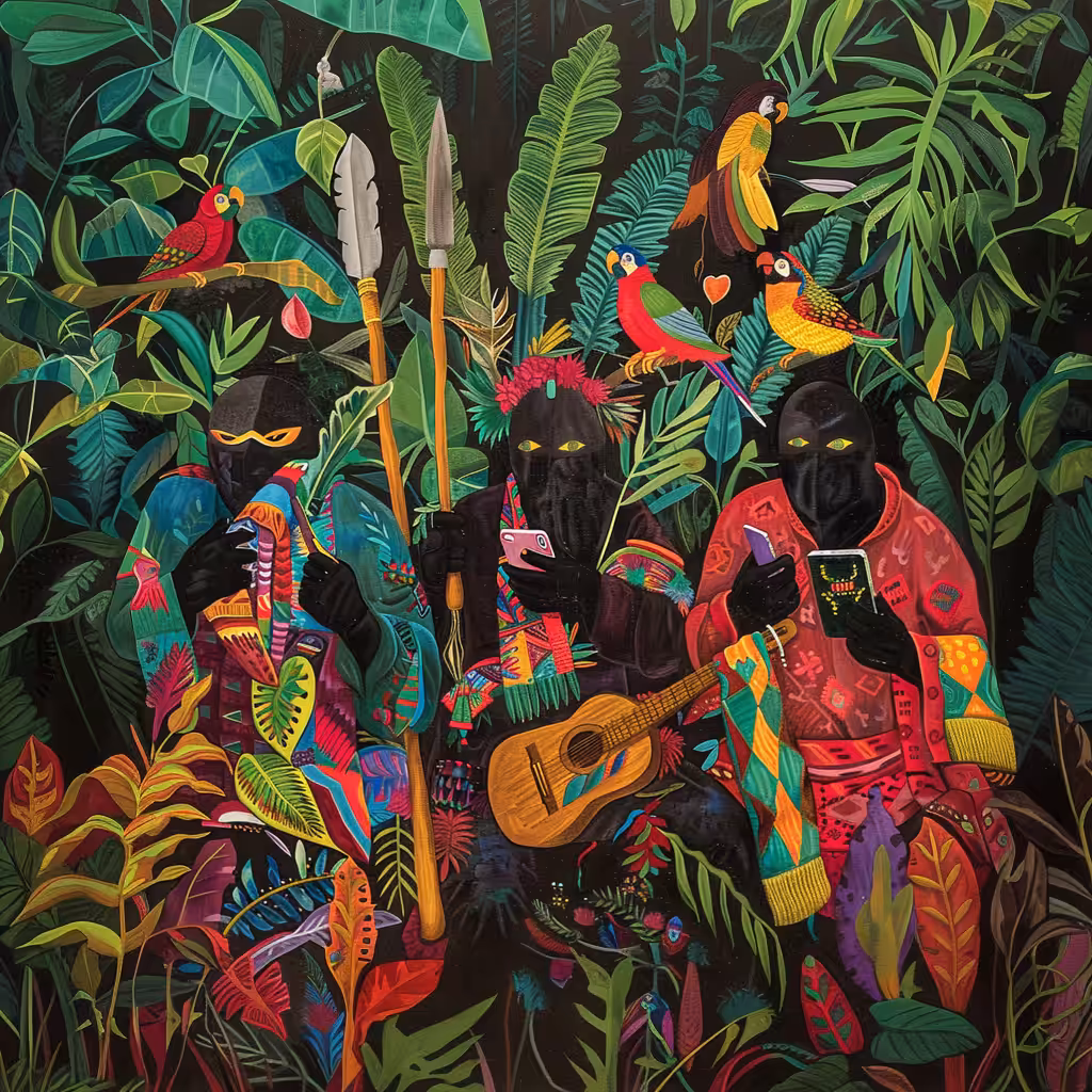 Deep in the jungle we see you