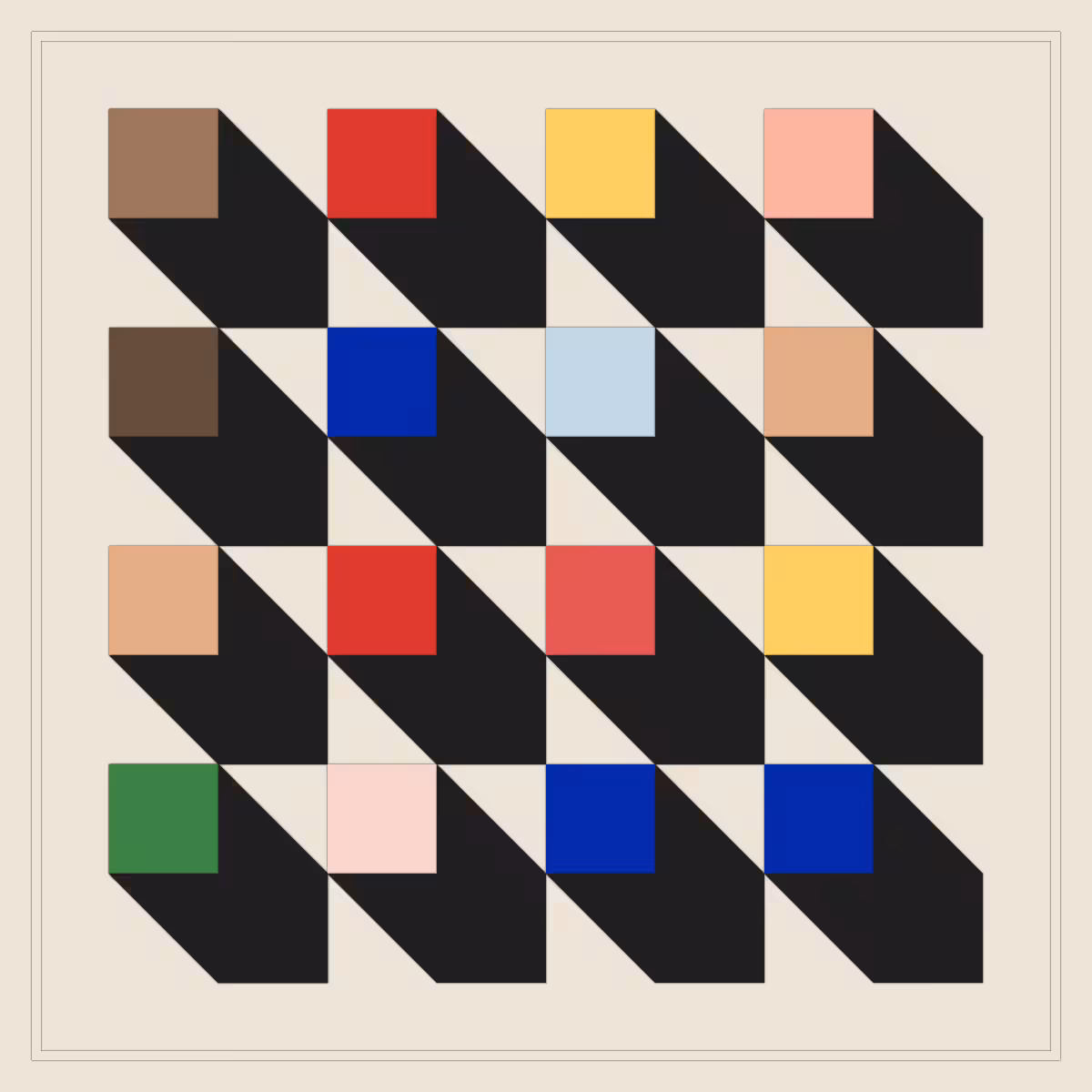 Bauhaus Cubes - 003