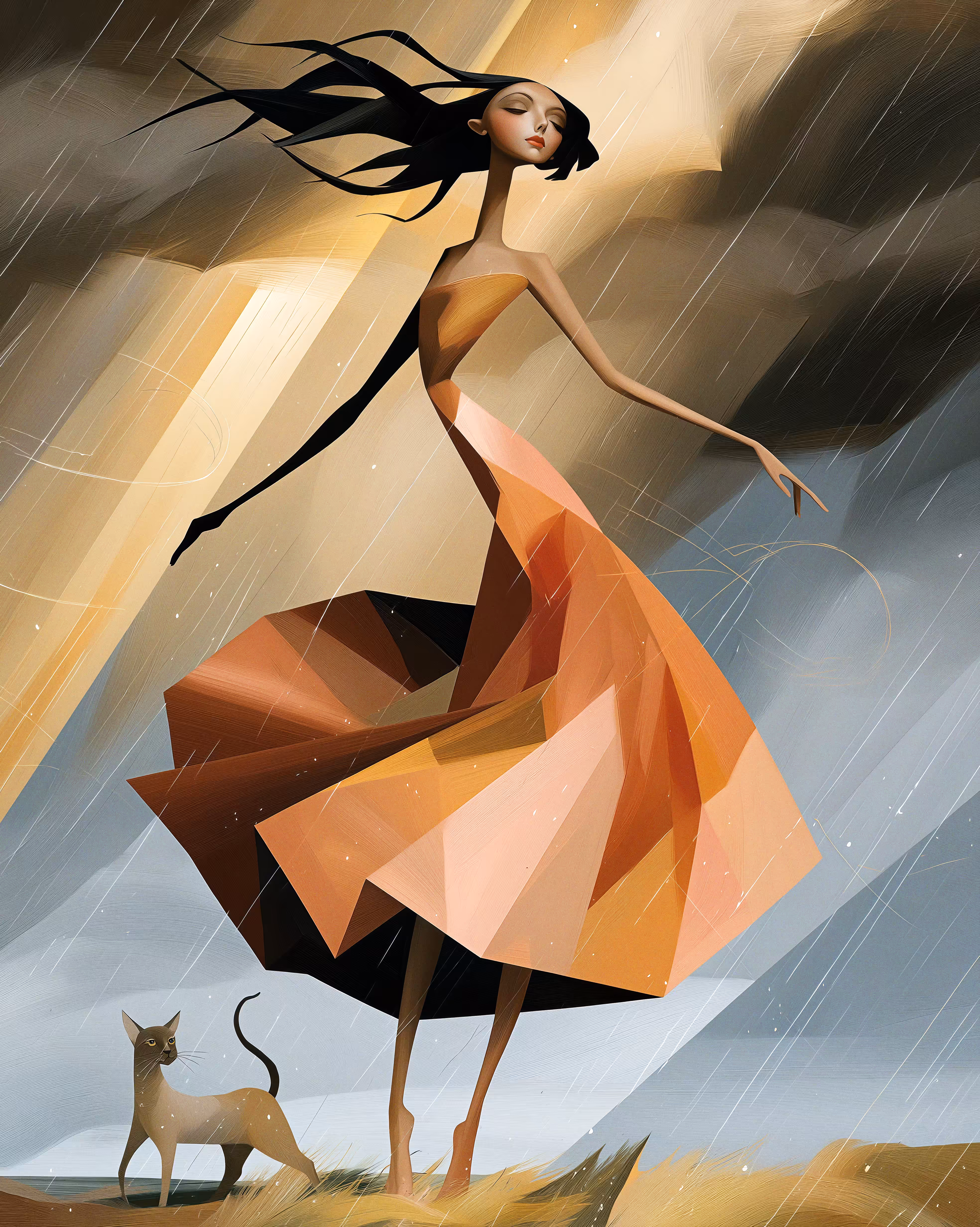 Dancing Between Storms.
