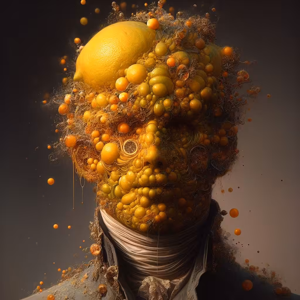 fruit man: 12 rendition