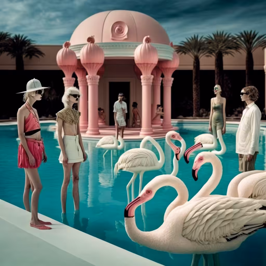 Fashion Flamingos #6