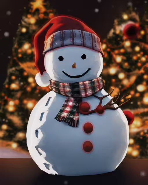 Snowman's Dance Around the Christmas Tree