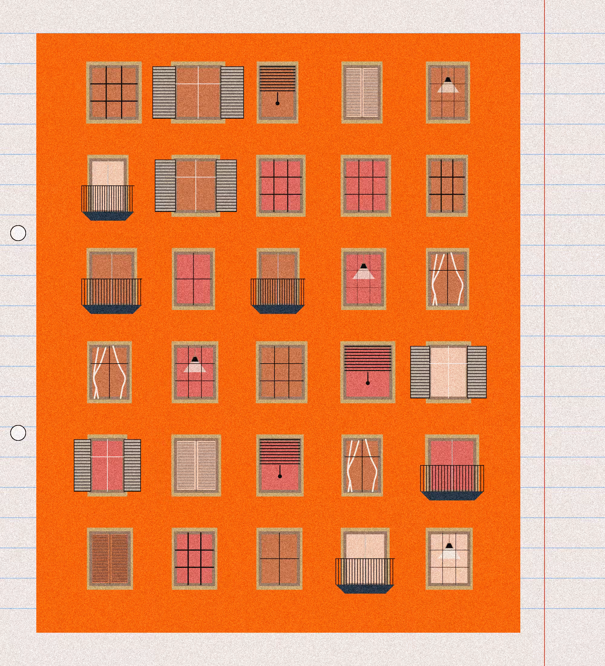 sketchbook page 9: windows #57