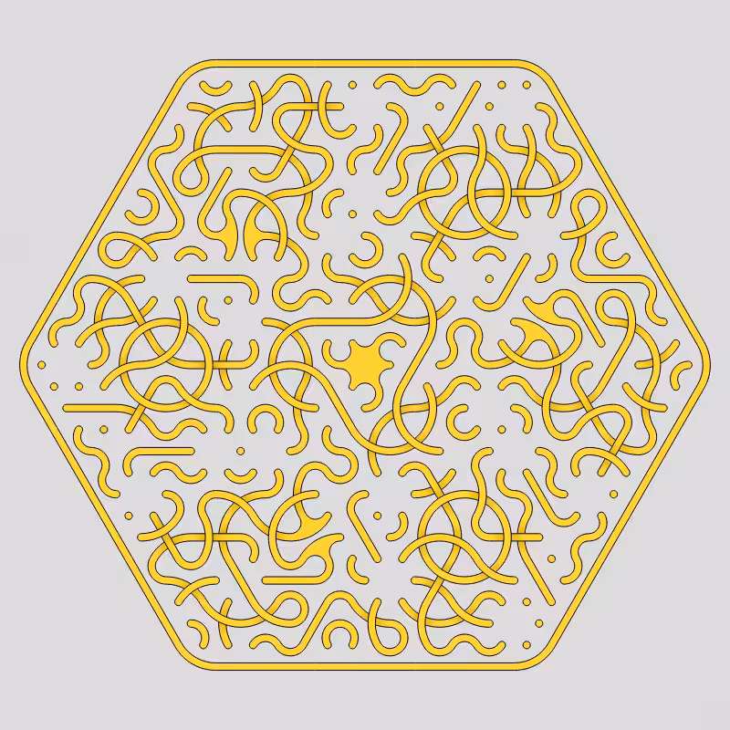 Truchet Threefold Symmetry #40