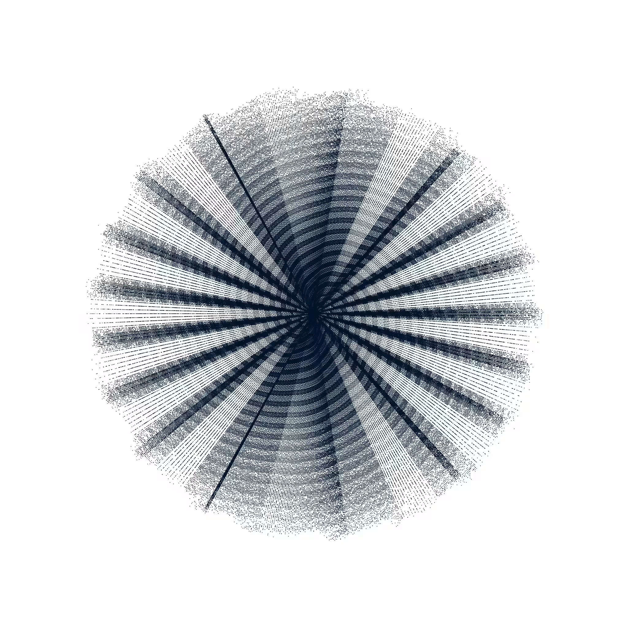 CIRCULAR MURMURATIONS #104
