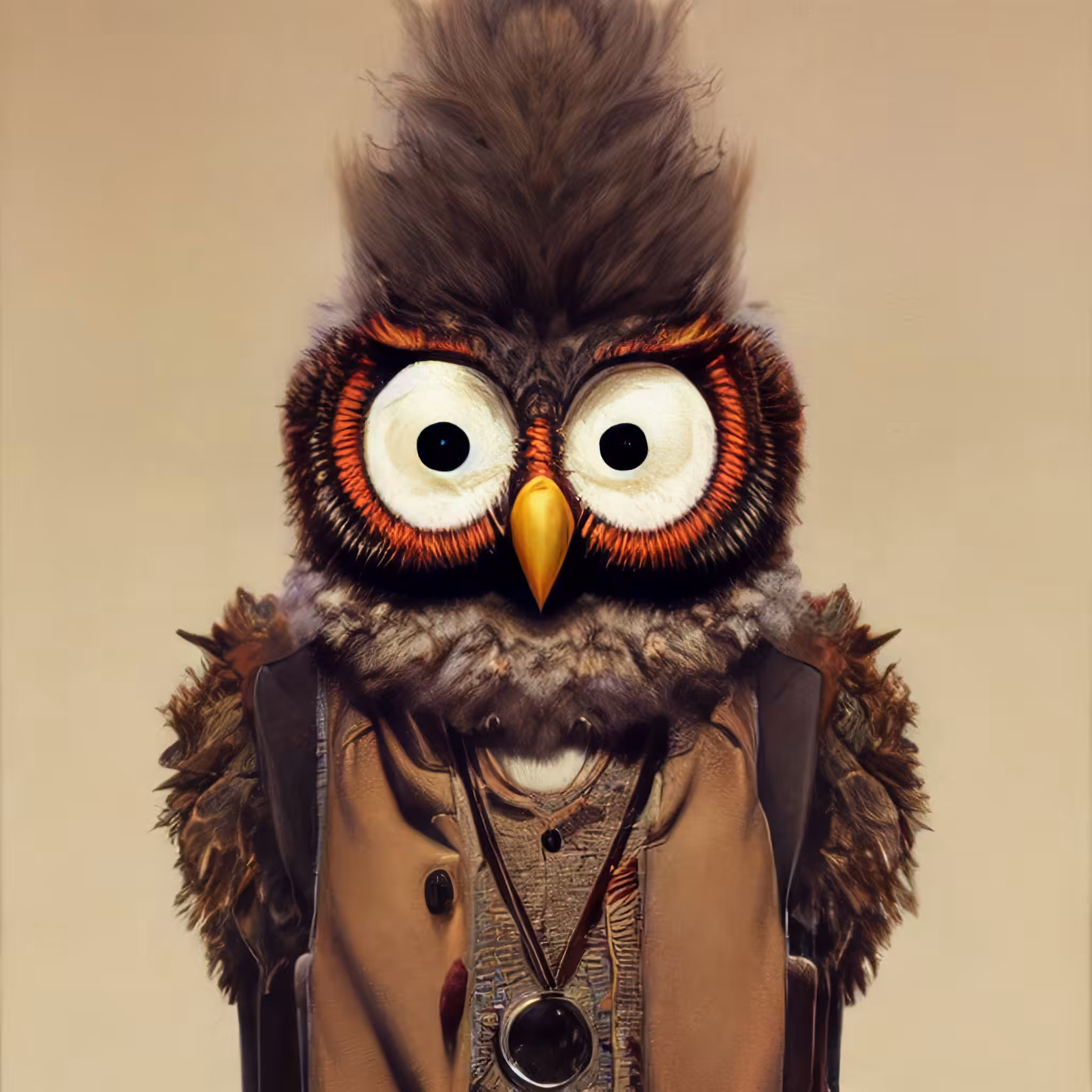 Furry Owl 0386