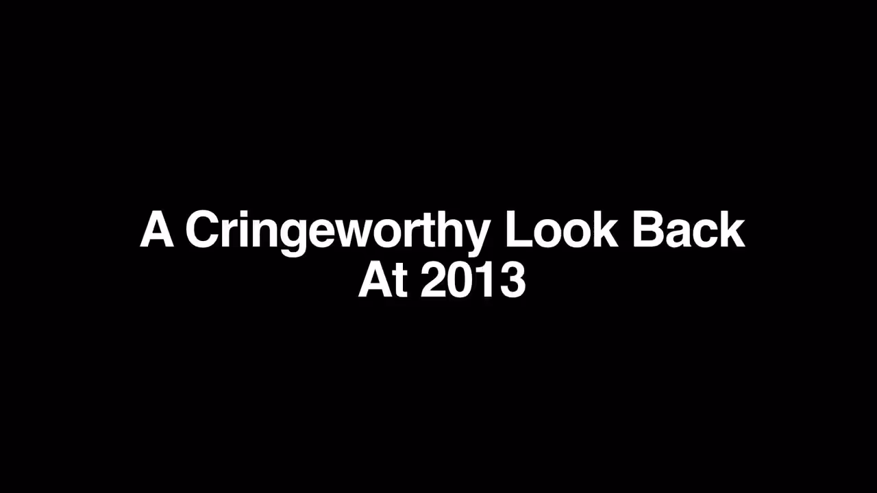 Song A Day: A Cringing Look Back at 2013