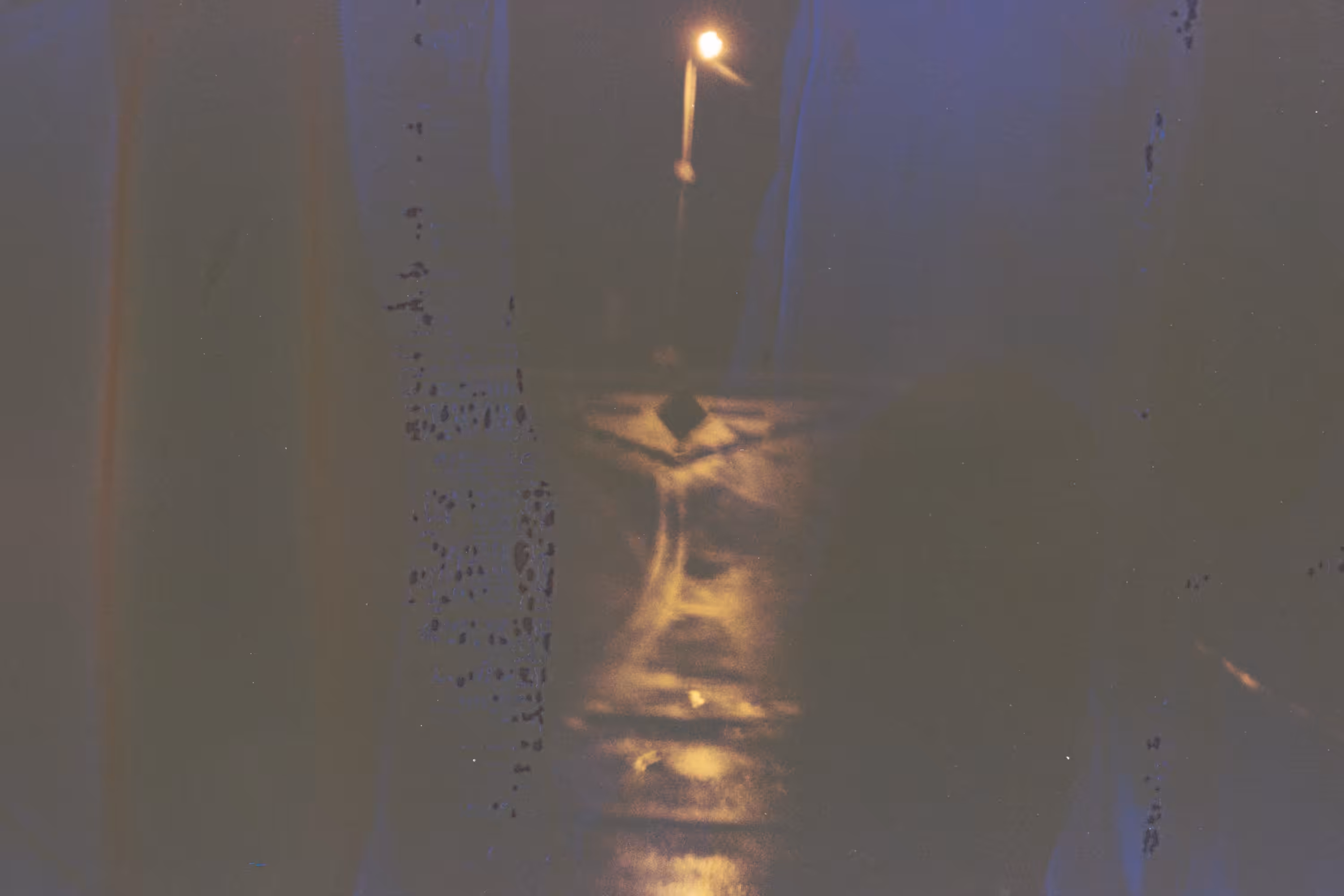 La luz de la rotonda