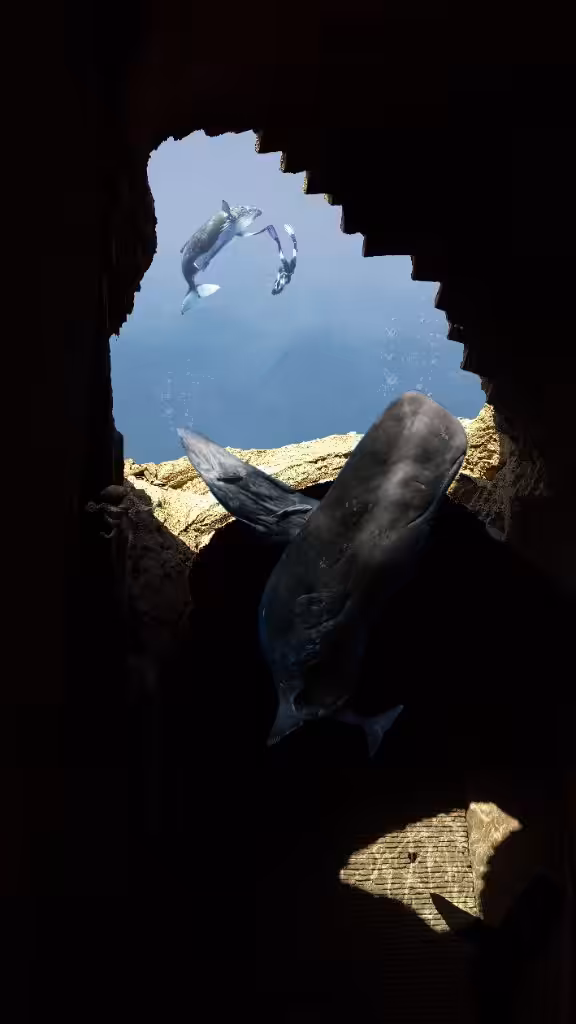 sky ocean (Becoming friends)
