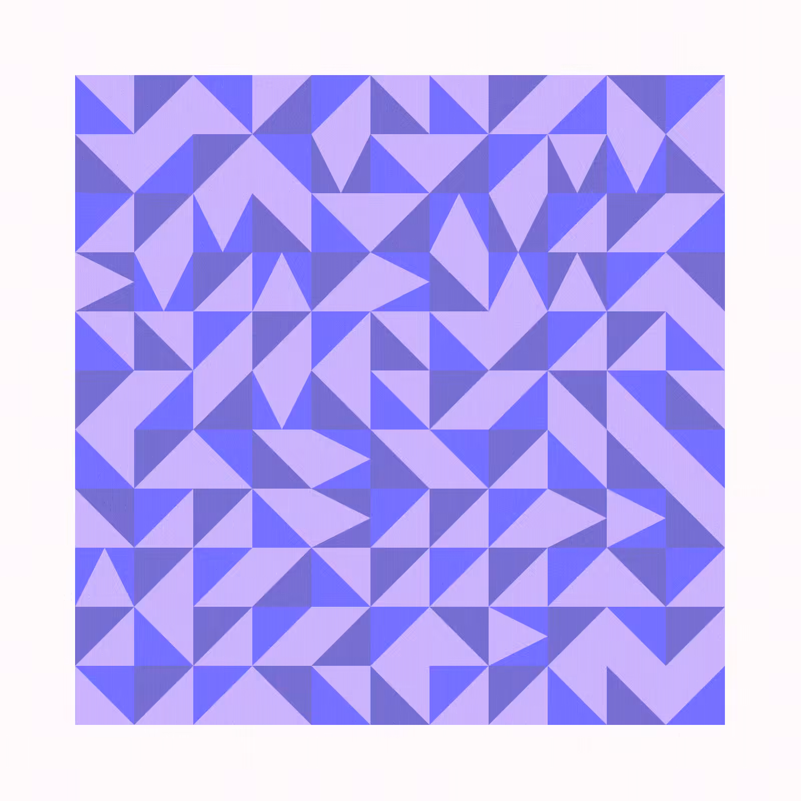 Triangle Pattern II #4