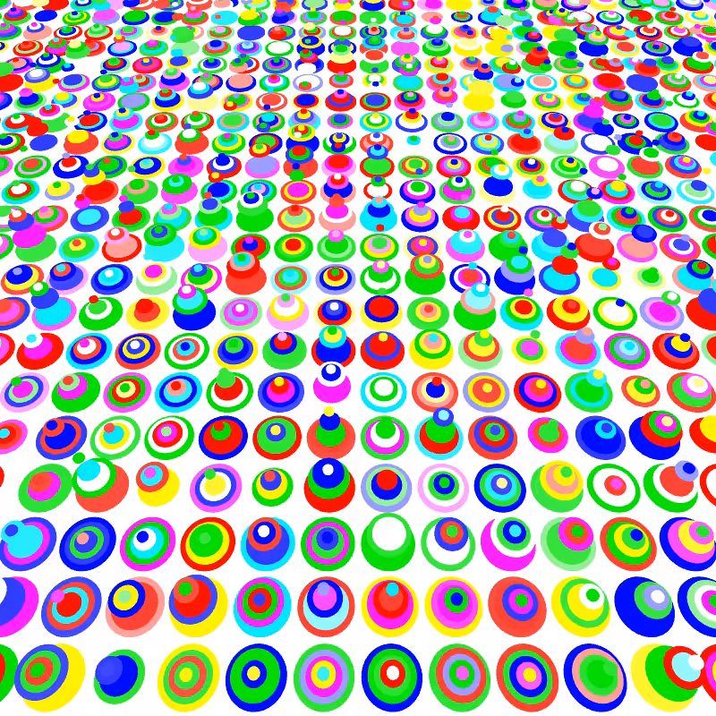 Hopping Circles #7