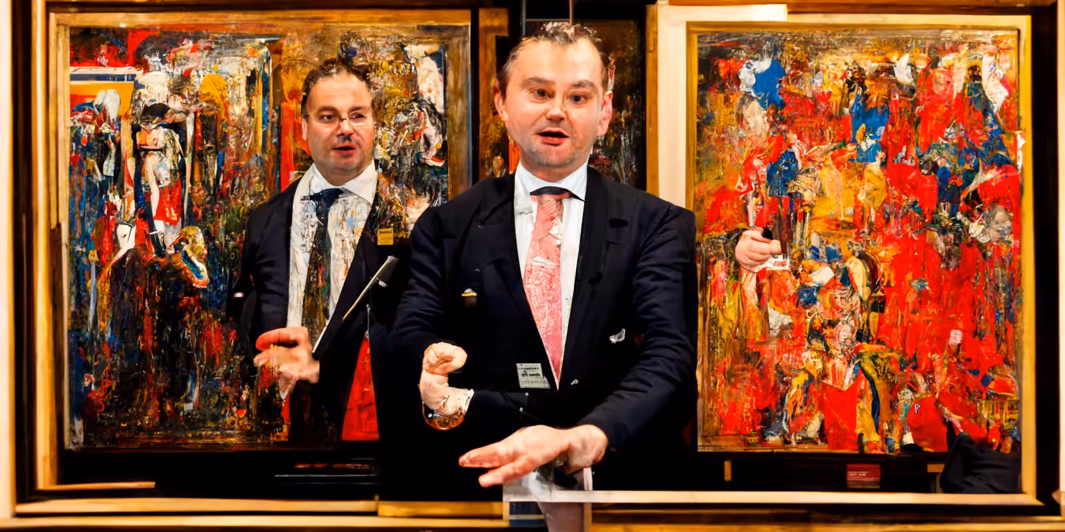 First Painting Created by an AI Showing a Painting Auctioned at Sotheby's to be Auctioned at Christie's
