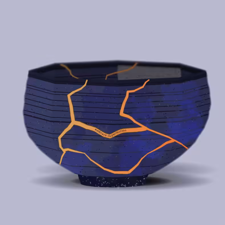 Kintsugi Pottery #35