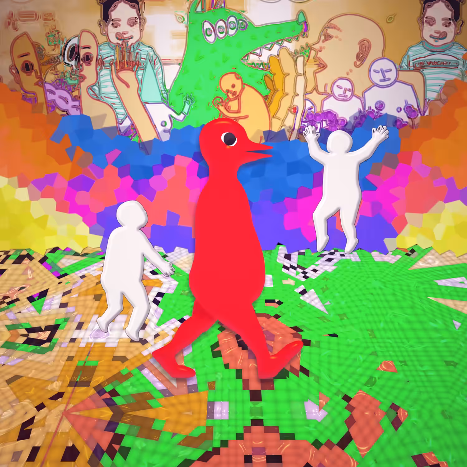 WALKING BIRD (The process of creation / Chapter #001)