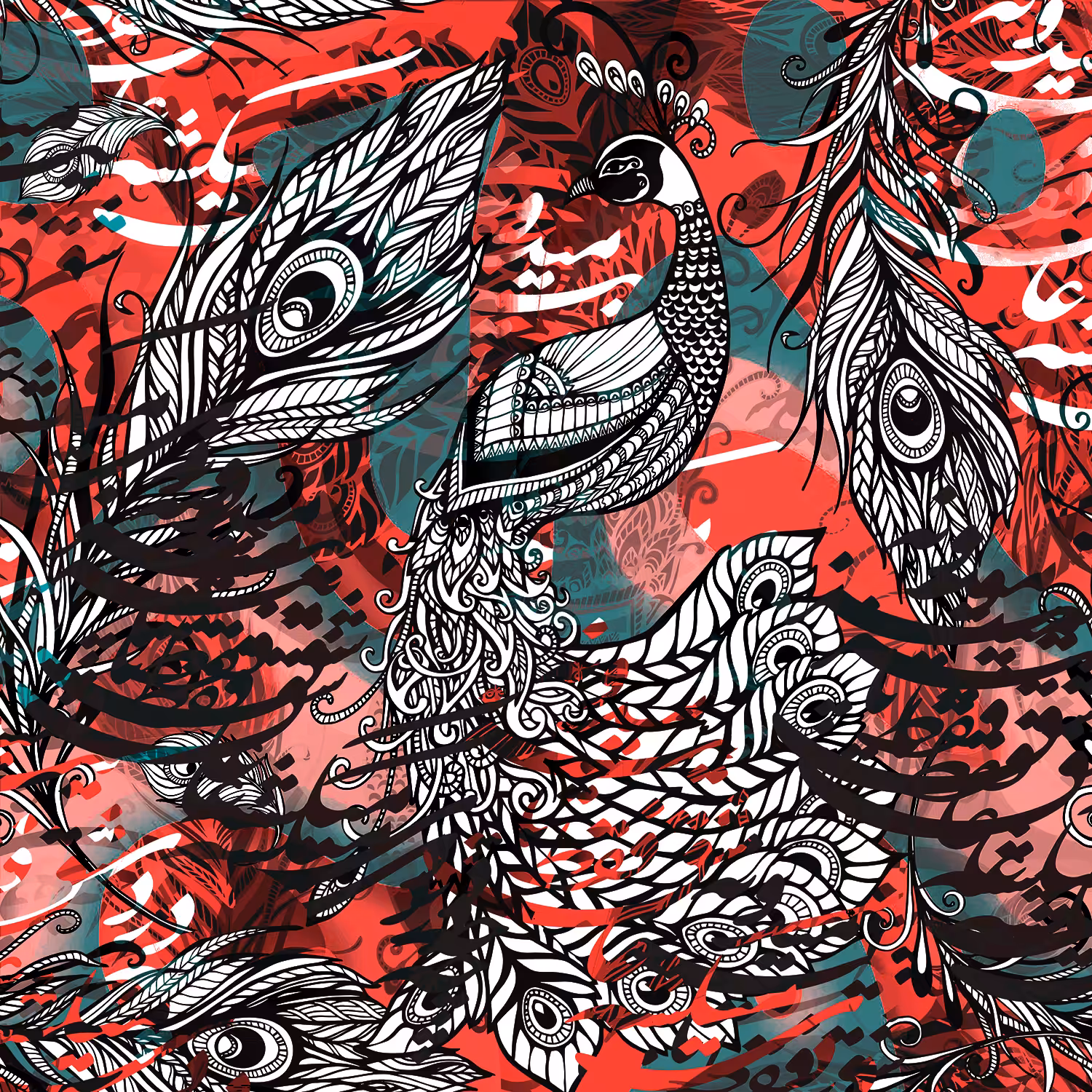 Peacock Love