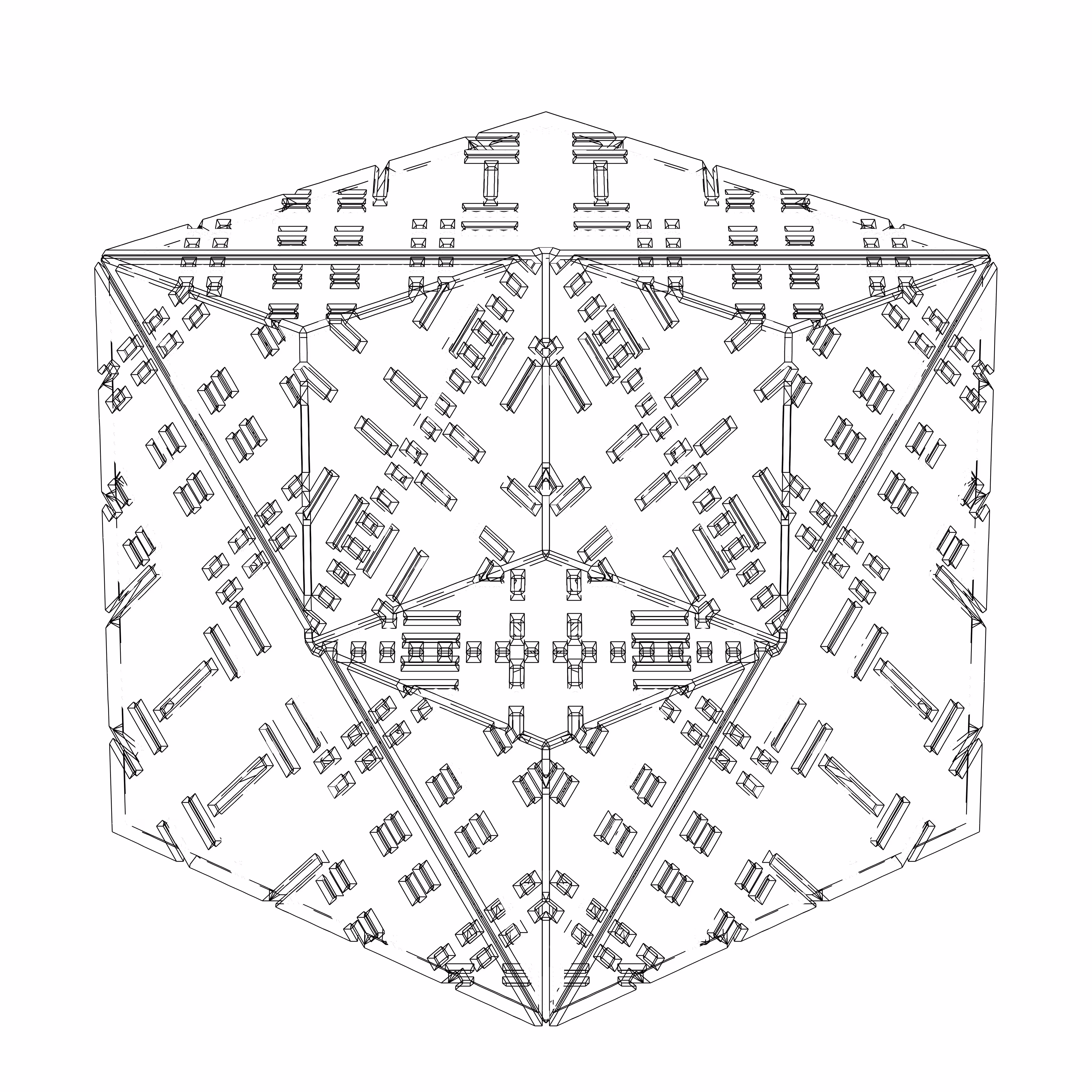 LL21 Alien Art Cube #567